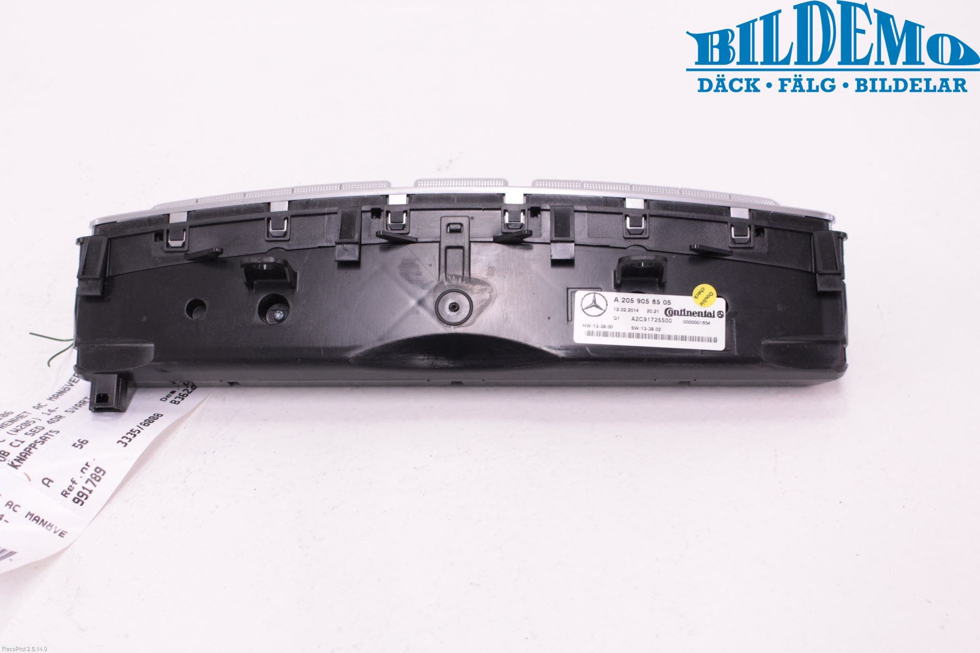 Mercedes-Benz MB C-KLASS (W205) 14-21 Ac Styrenhet Ac Manöveren