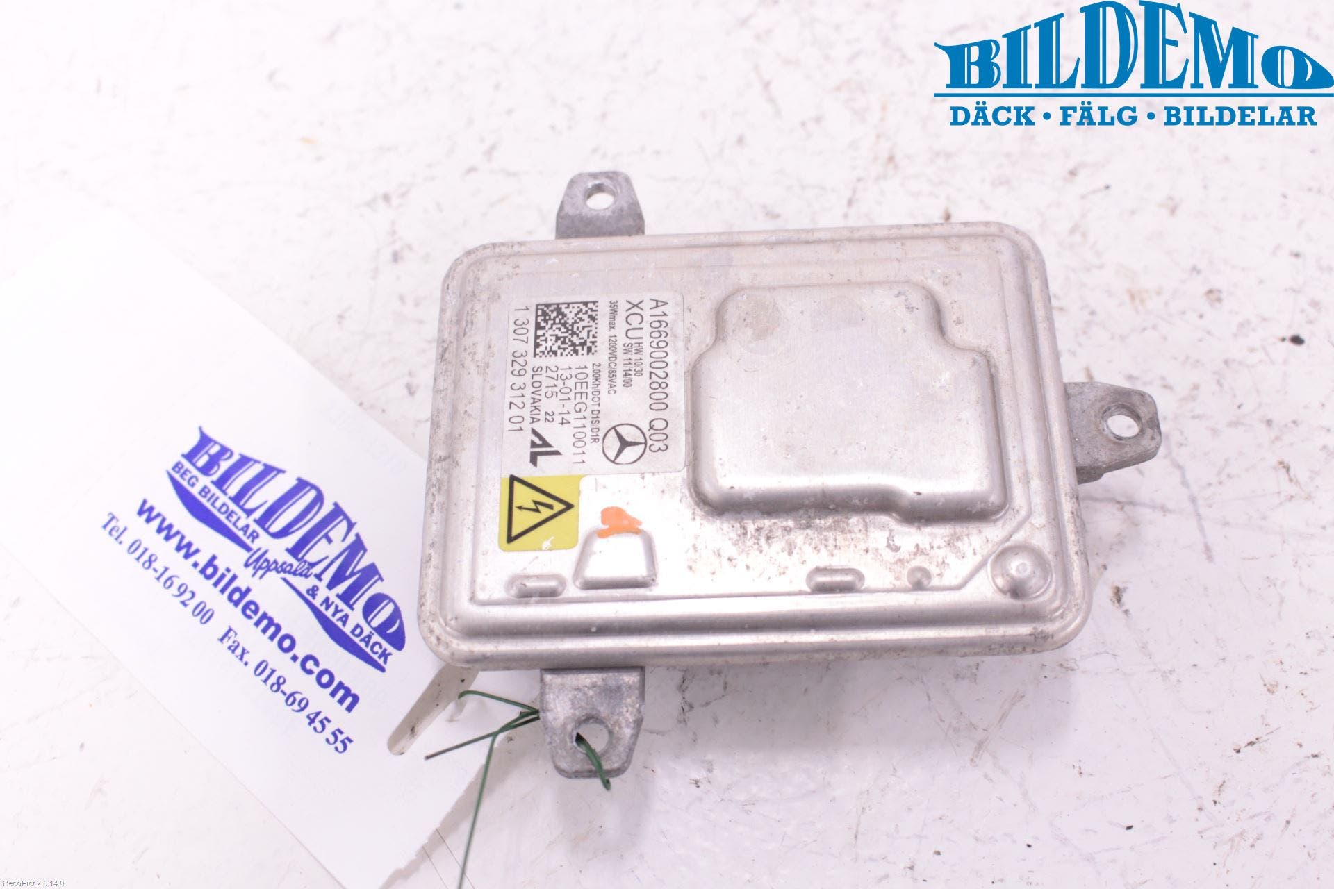 Mercedes-Benz MB B-KLASS (W246/W242) 12-19 Styrenhet Strålkastare