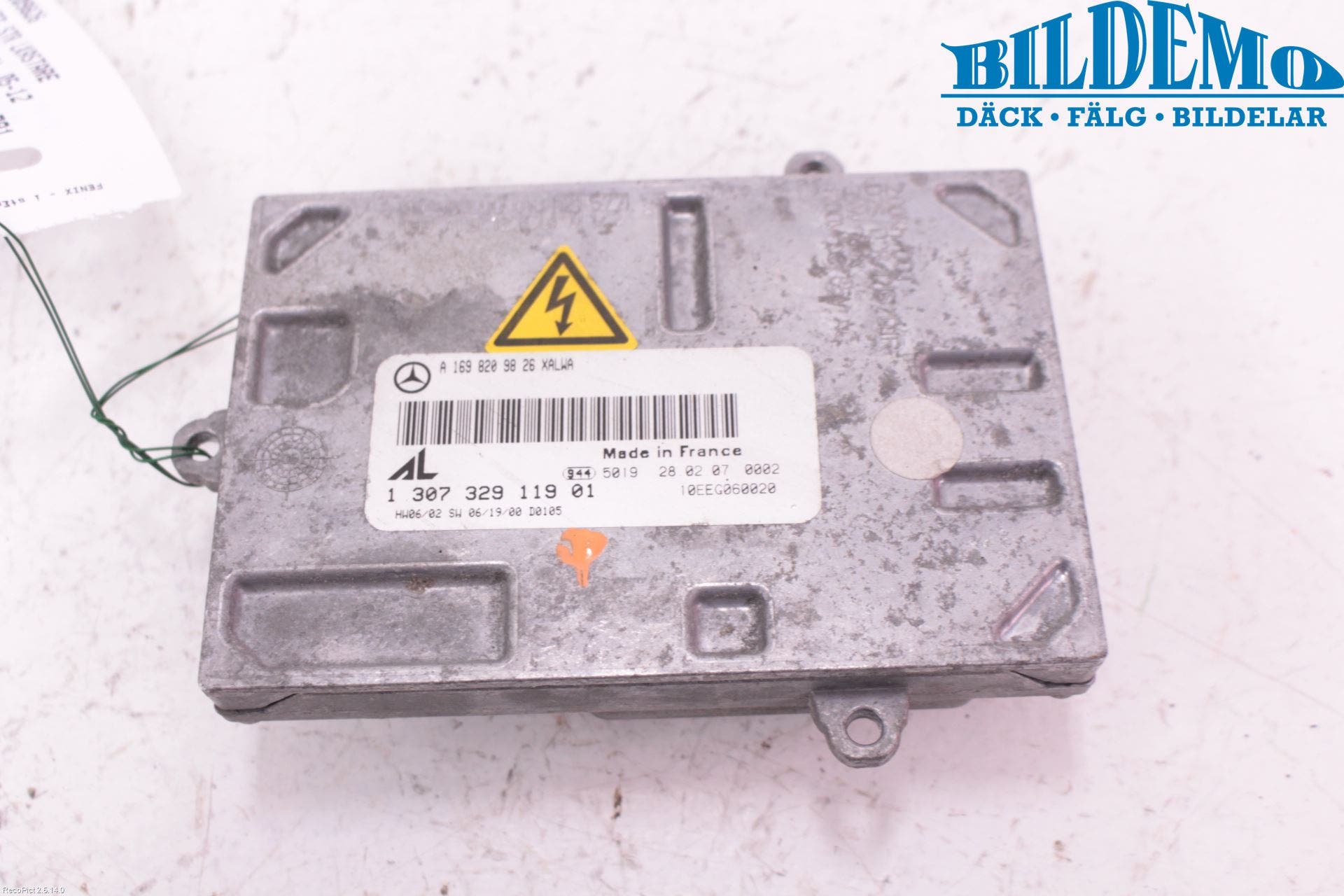 Mercedes-Benz MB B-KLASS (W245) 05-12 Styrenhet Strålkastare