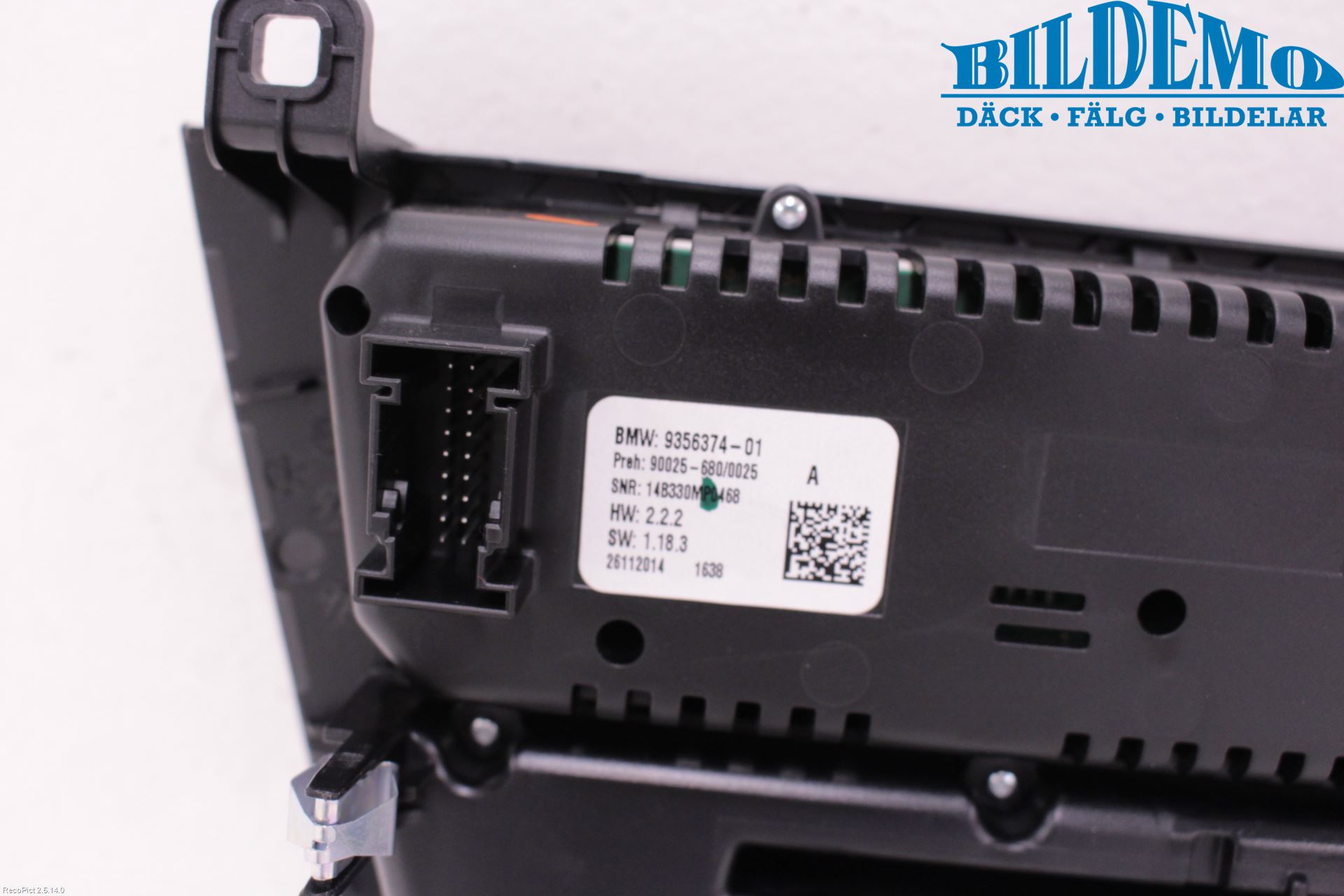 BMW X6 F16 14-19 Cd Radio - Multimediapanel