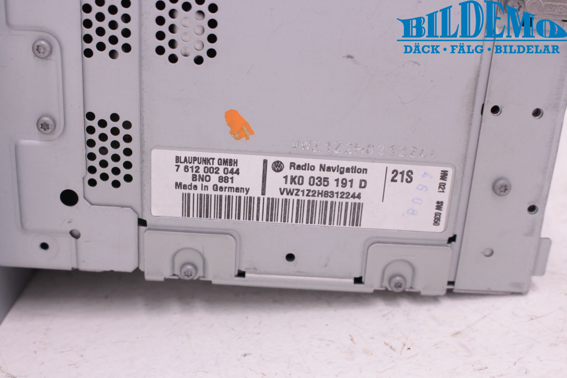 Volkswagen VW TOURAN 03-10 Cd Radio - Multimediapanel