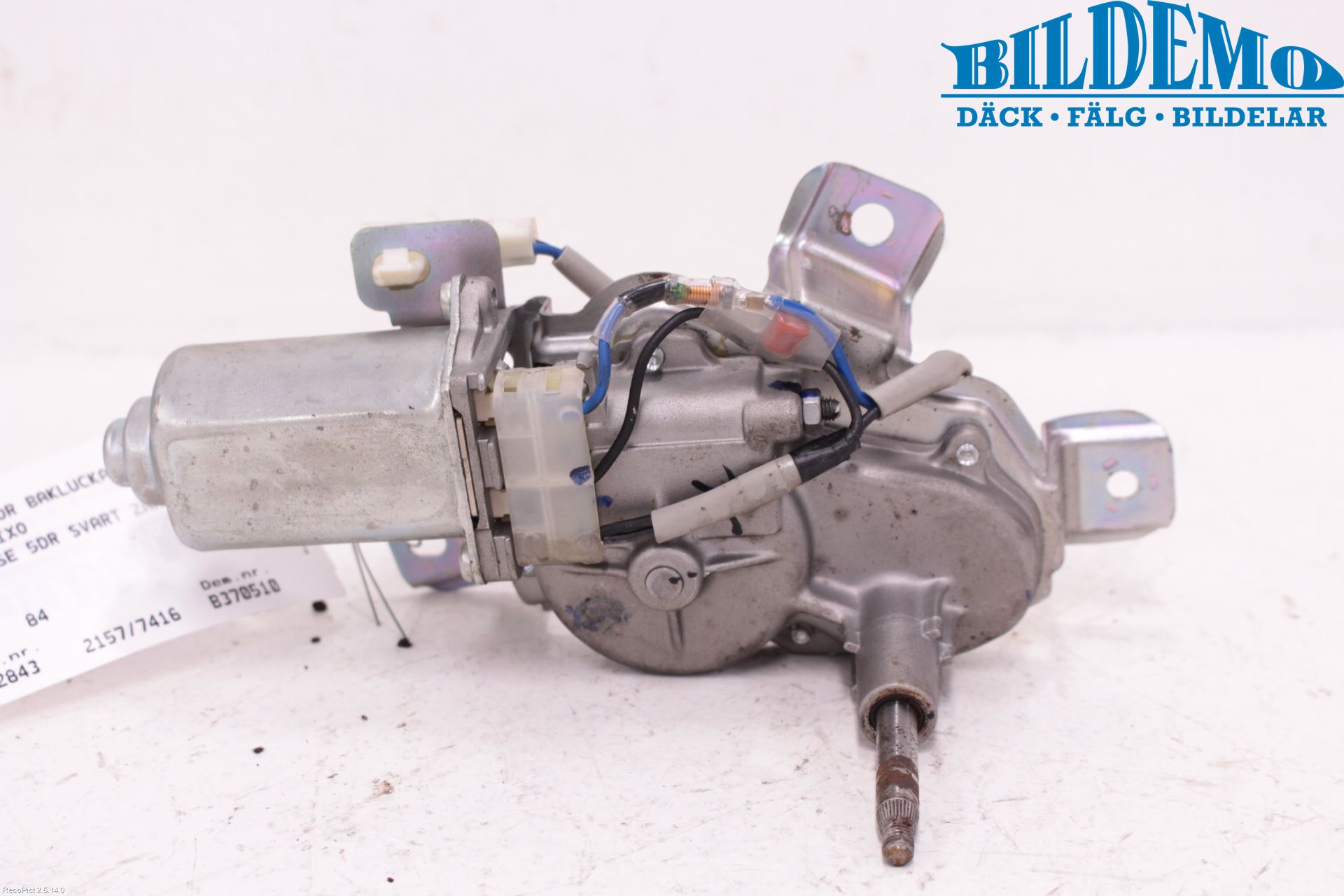Nissan PIXO Torkarmotor Baklucka