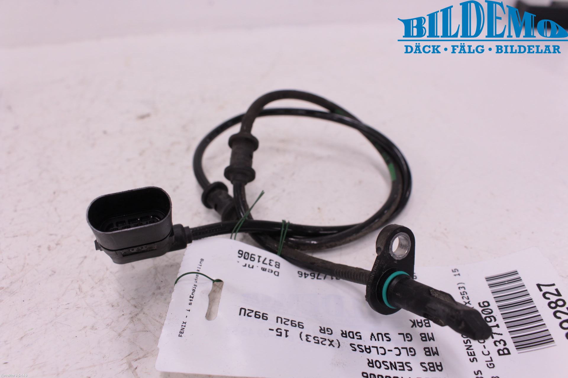 Mercedes-Benz MB GLC-KLASS (X253/C253) 15-22 Abs Sensor
