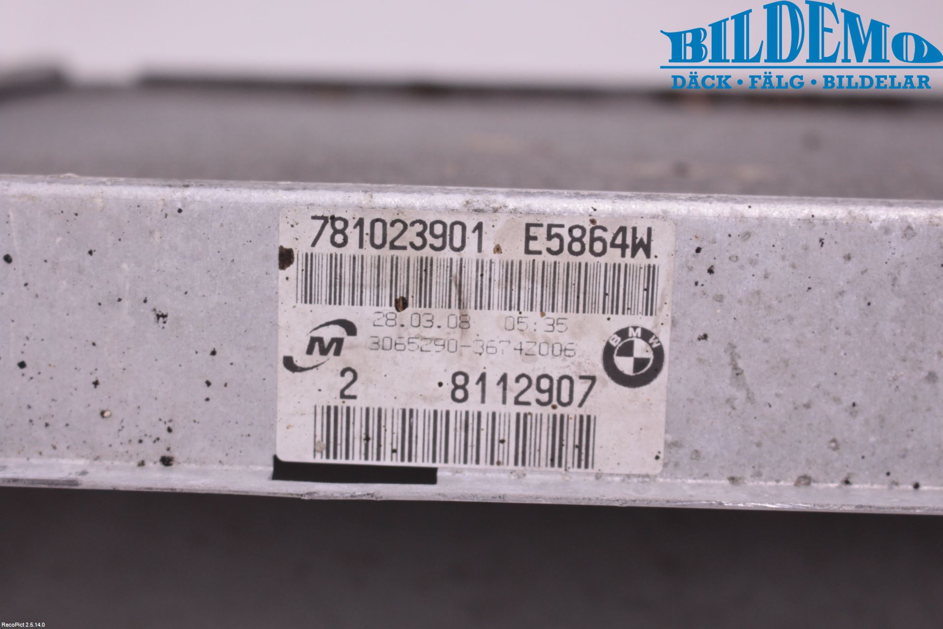 BMW 1 E87/81 5D/3D 03-11 Kylare Aut