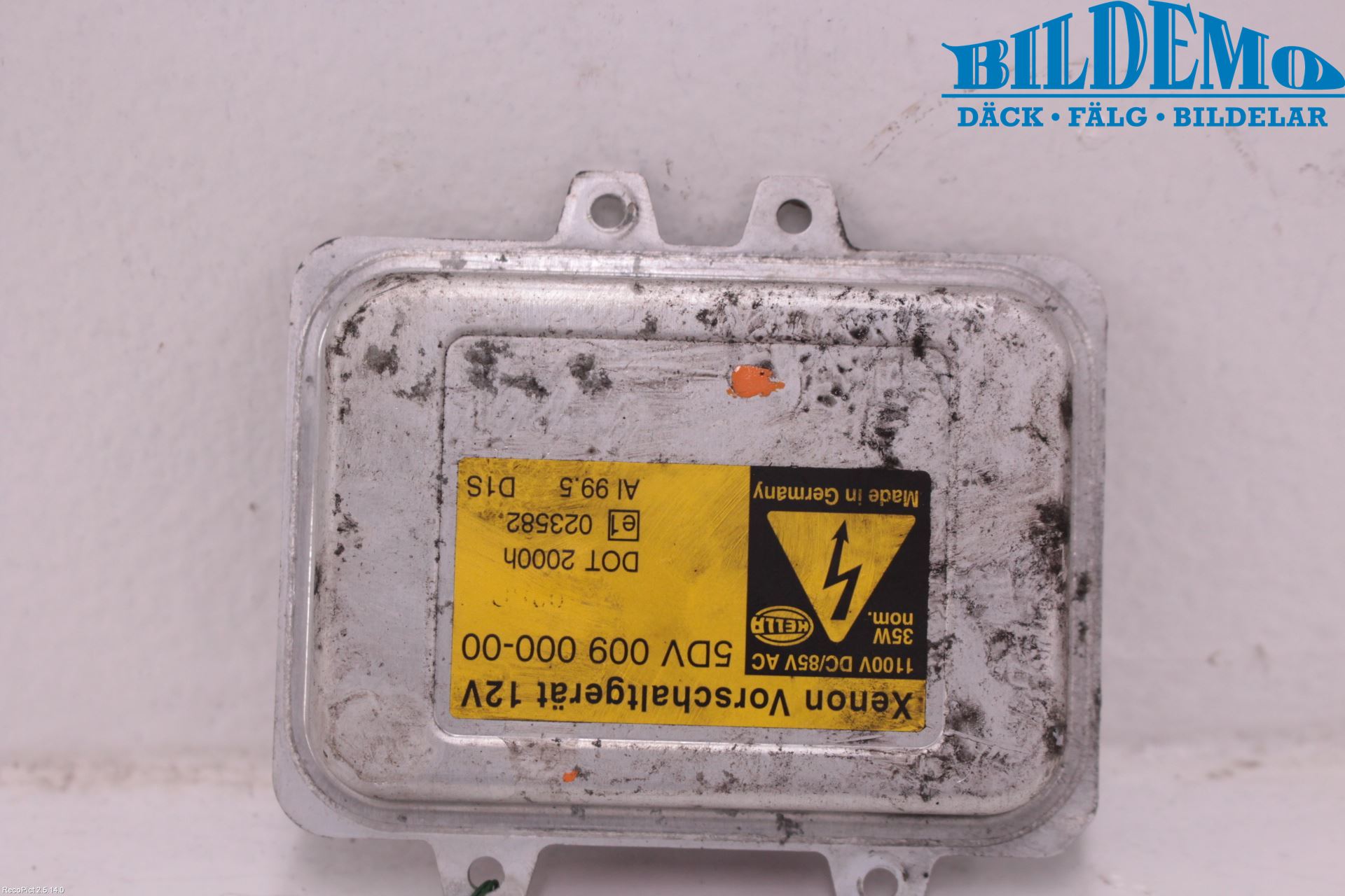 Peugeot 407 Styrenhet Strålkastare