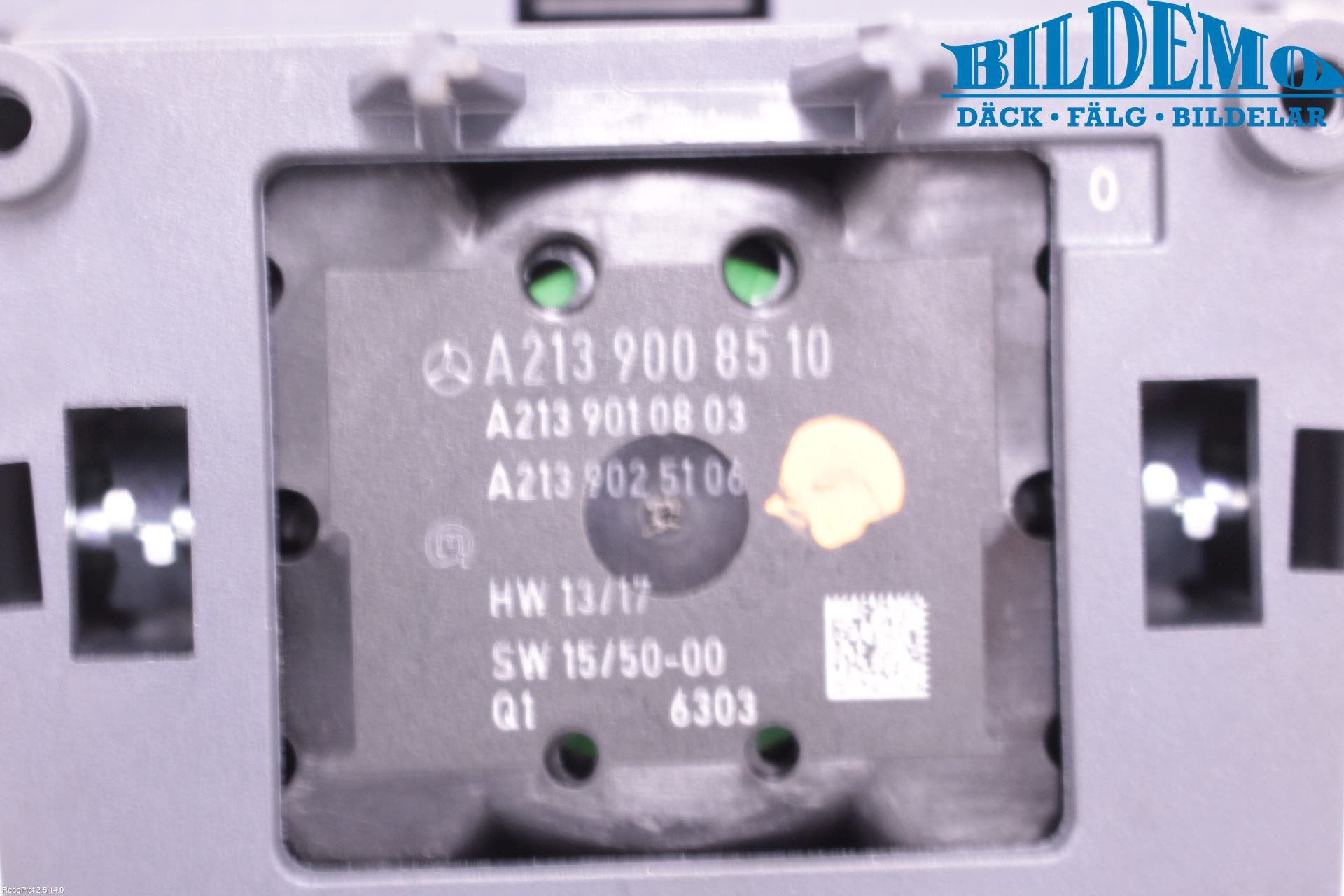 Mercedes-Benz MB E-KLASS (W213) 16-23 Strömställare Färddator