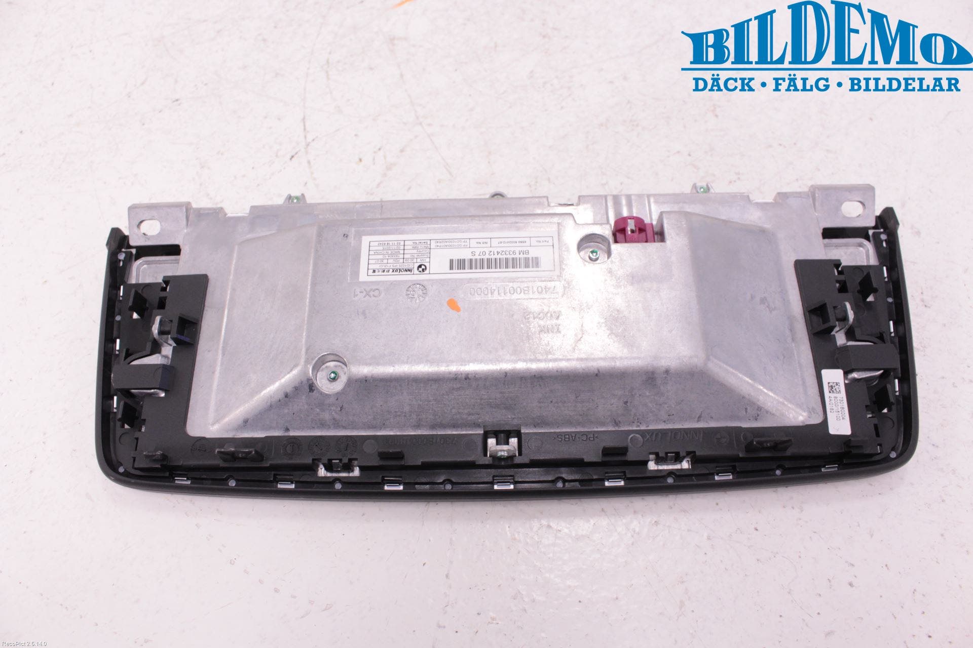 BMW 6 GRAN COUPÉ F06 12-19 Bildskärm