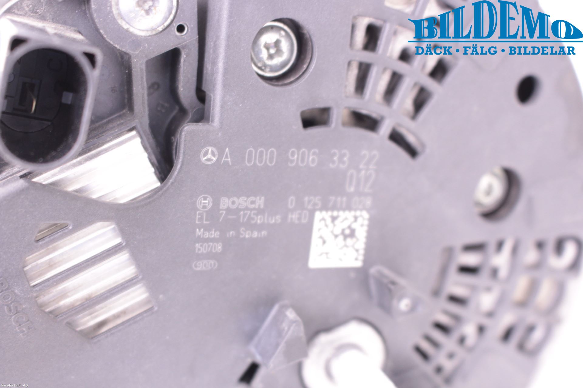 Mercedes-Benz MB A-KLASS (W176) 13-18 Generator