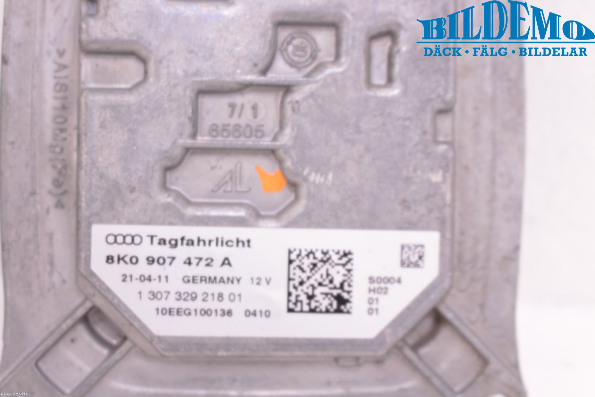 Audi A4/S4 08-11 Styrenhet Strålkastare