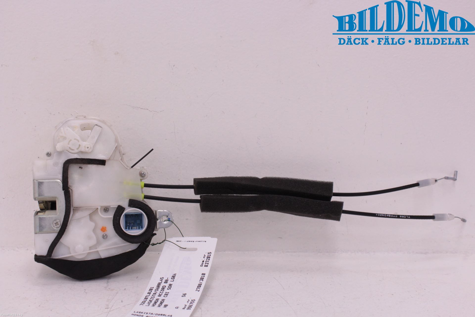 Honda ACCORD    08- Låskista-Dörrlås