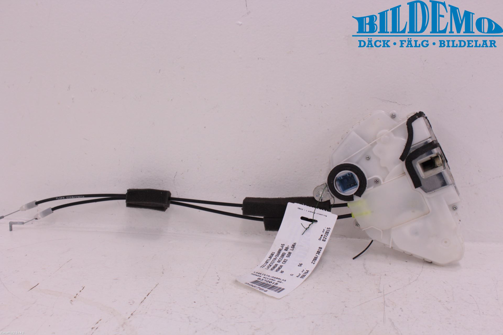 Honda ACCORD    08- Låskista-Dörrlås