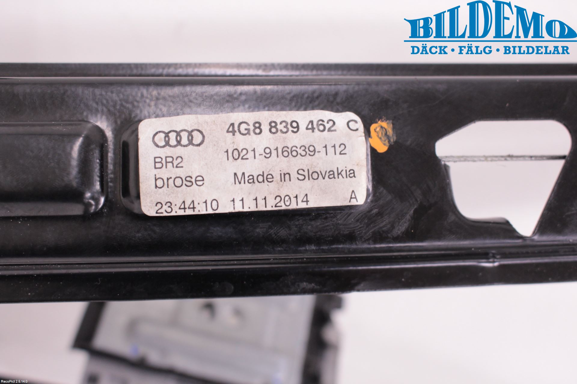 Audi A7/S7 4G 11-17 Fönsterhiss El Kompl