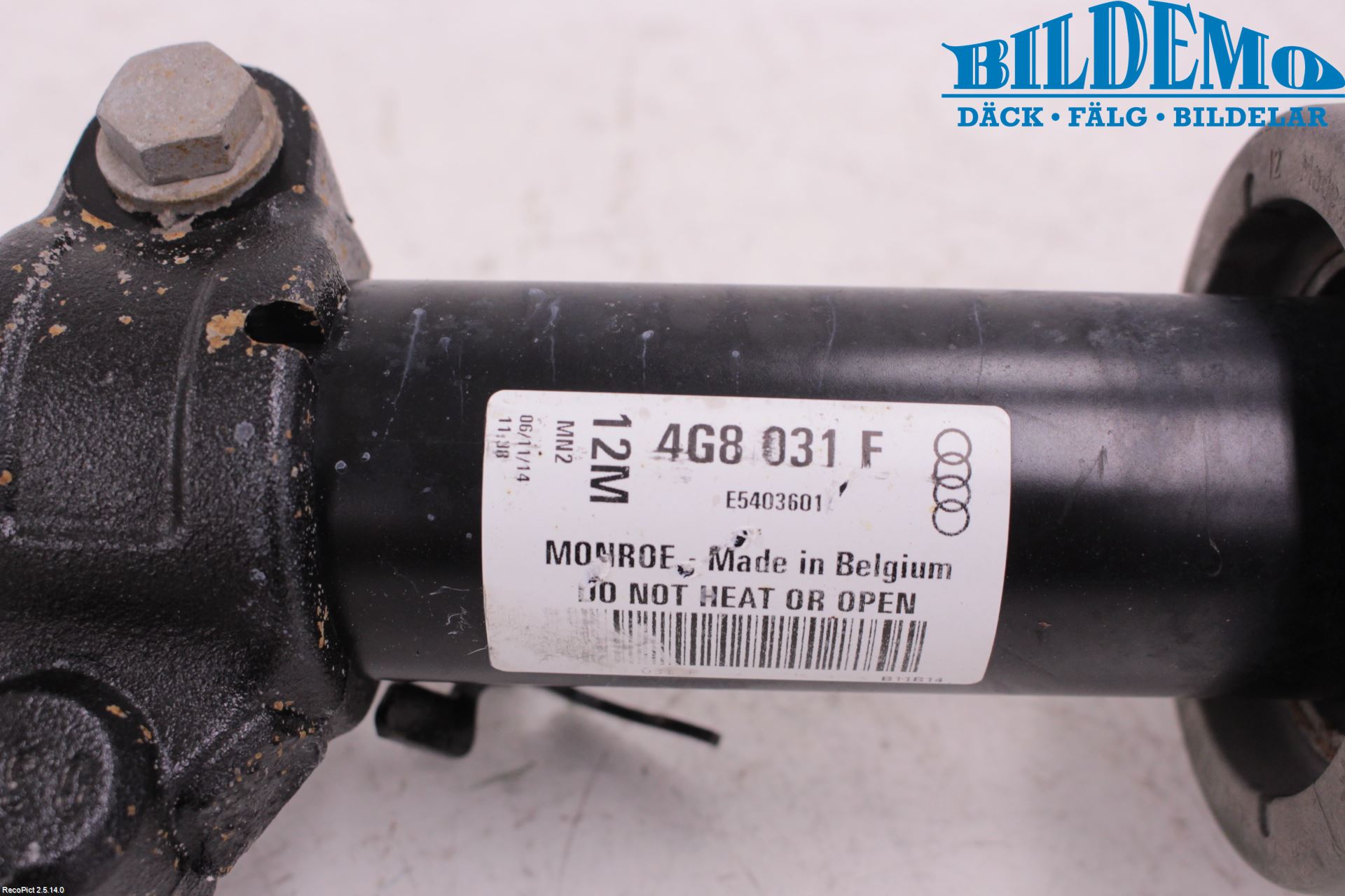 Audi A7/S7 4G 11-17 Fjäderben Fram Höger