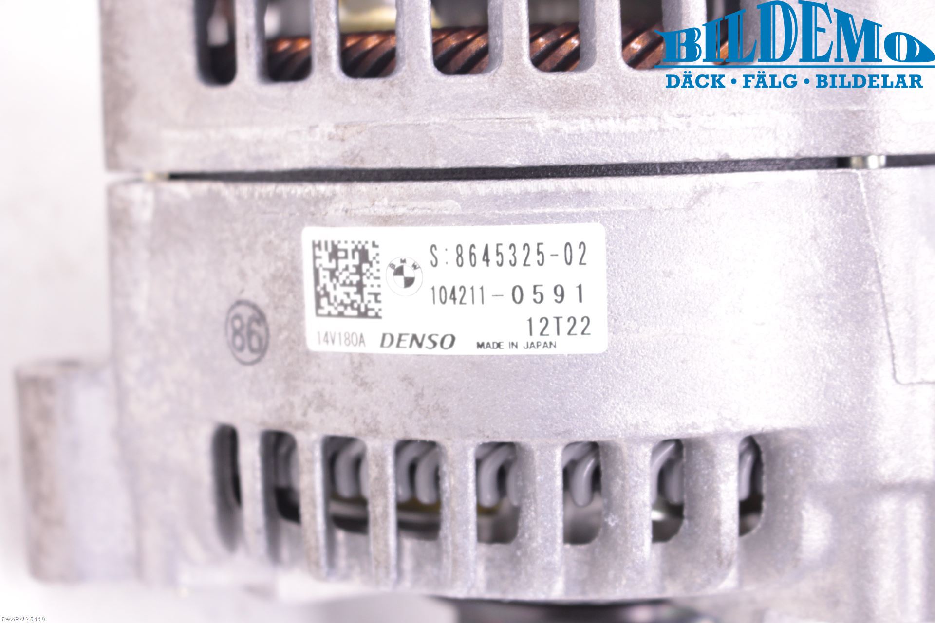 BMW 1 F20/F21 11-19 Generator