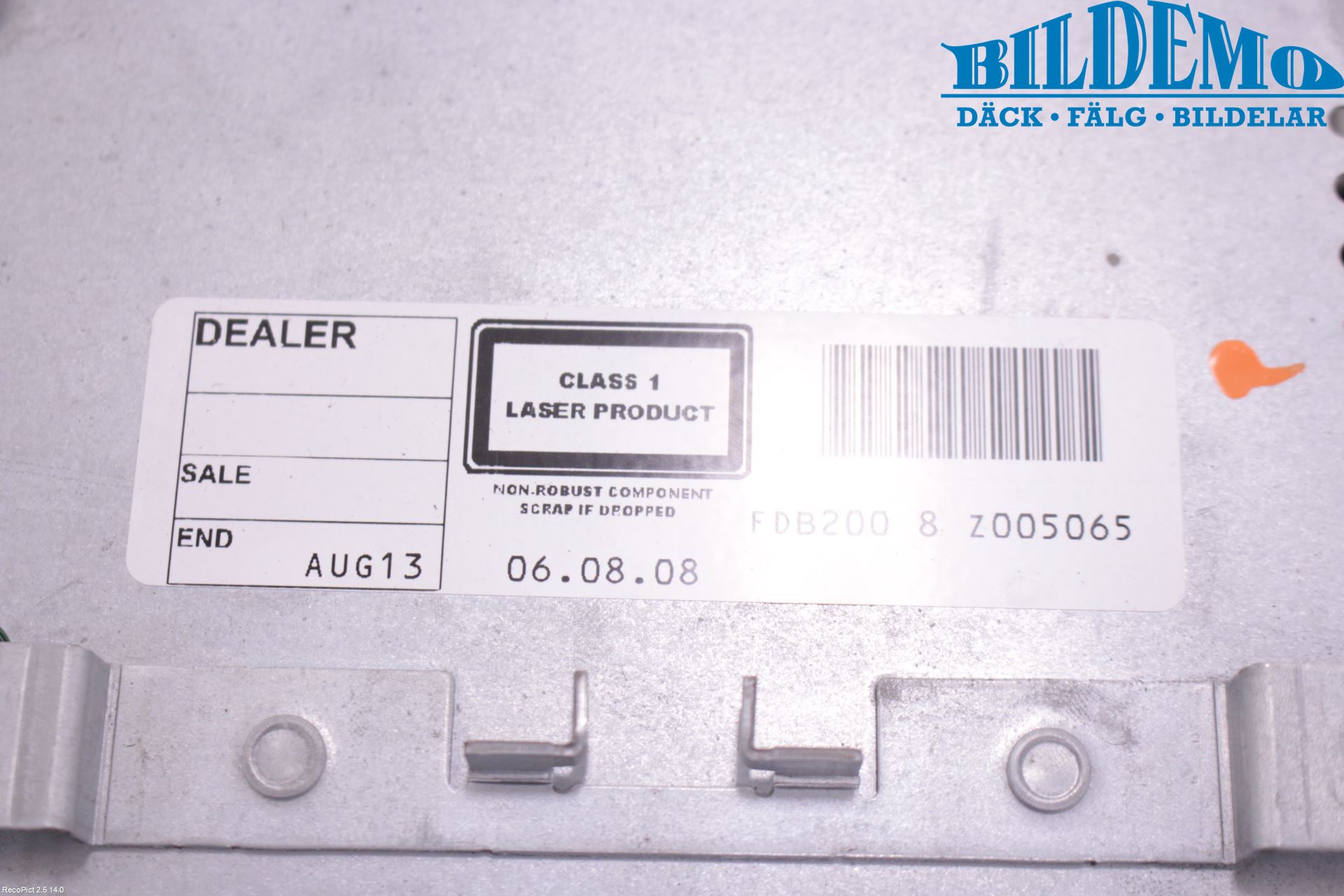 Ford FIESTA 09-12 Cd Radio - Multimediapanel