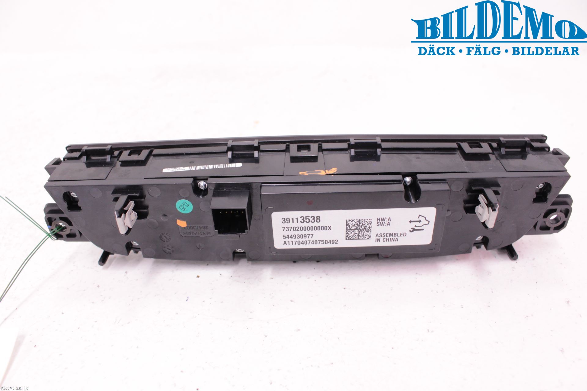 Opel INSIGNIA 17- Ac Styrenhet Ac Manöveren