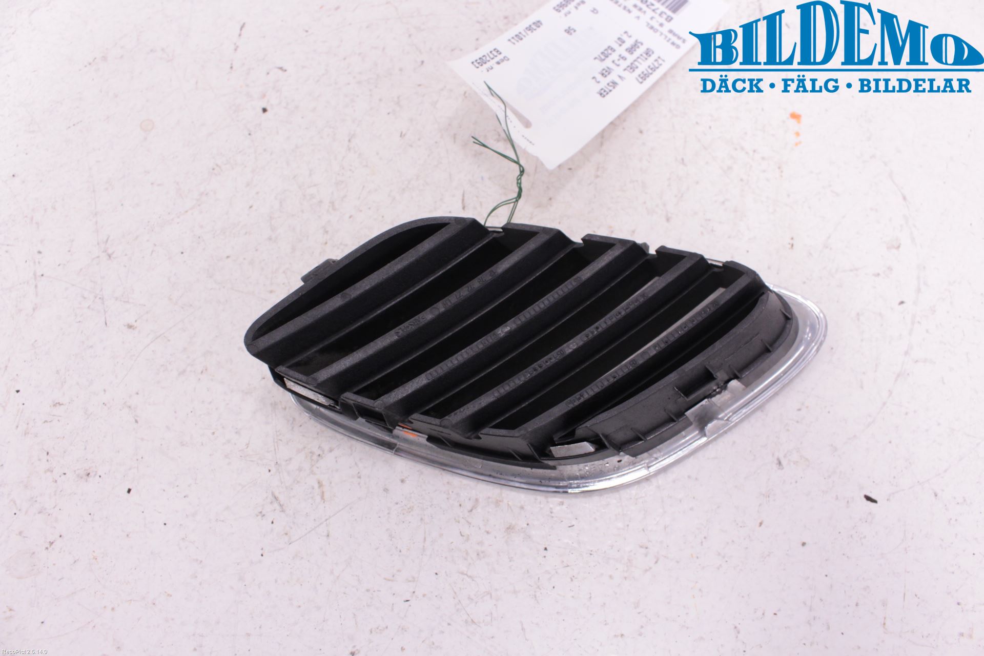 Saab 9-3 VER 2 Grilldel Vänster