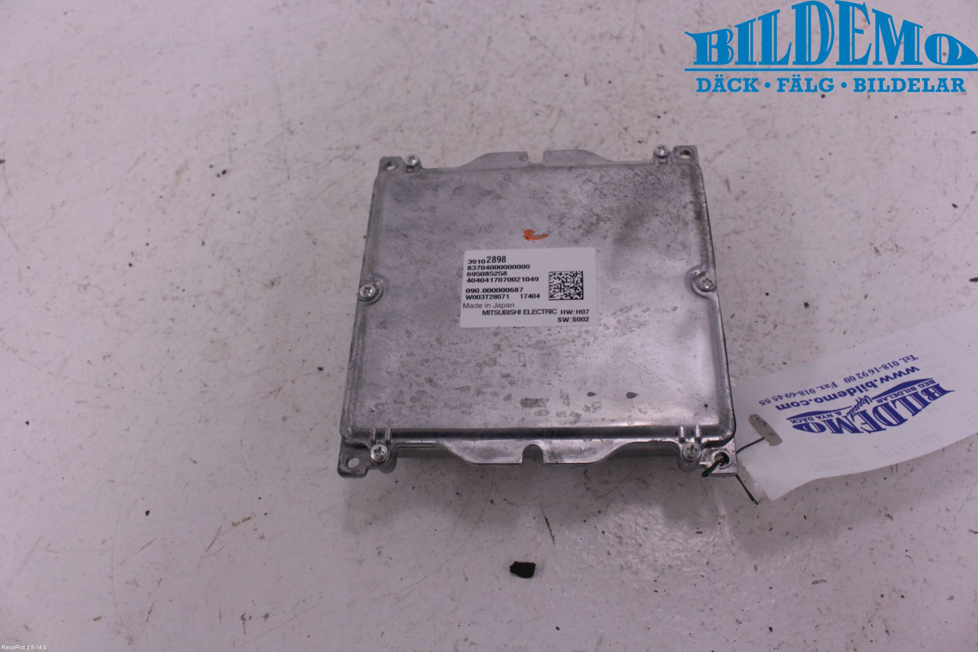 Opel INSIGNIA 17- Styrenhet Strålkastare