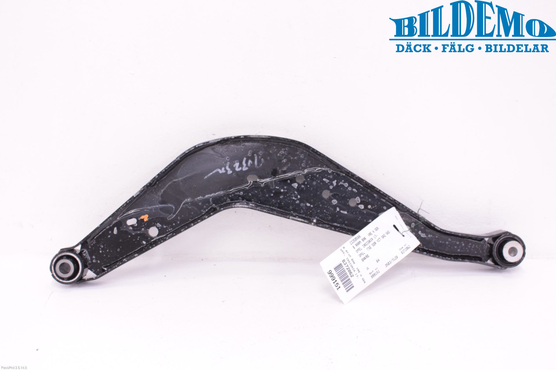 Opel INSIGNIA 17- Bärarm Bak Övre Höger