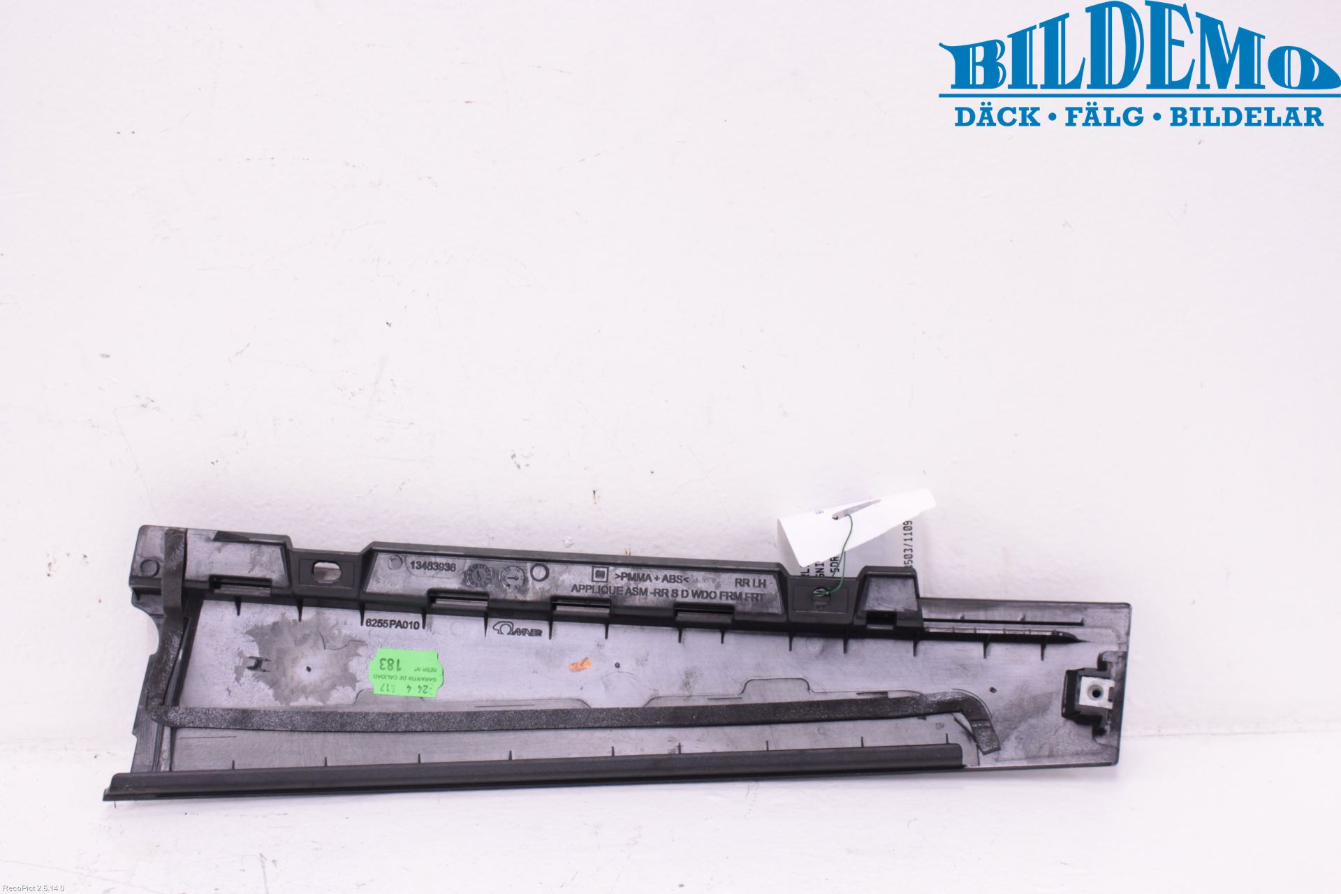 Opel INSIGNIA 17- Dörr Dekorlist Bak Vä