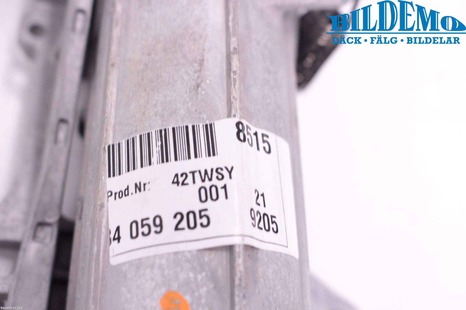 Opel INSIGNIA 17- Rattaxelagg Justerbart