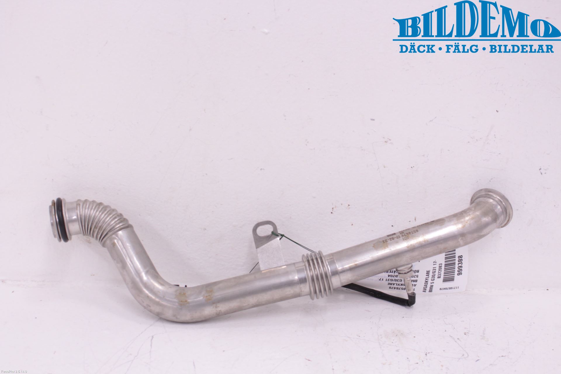 BMW 5 G30/G31/F90 17-23 Avgaskylare