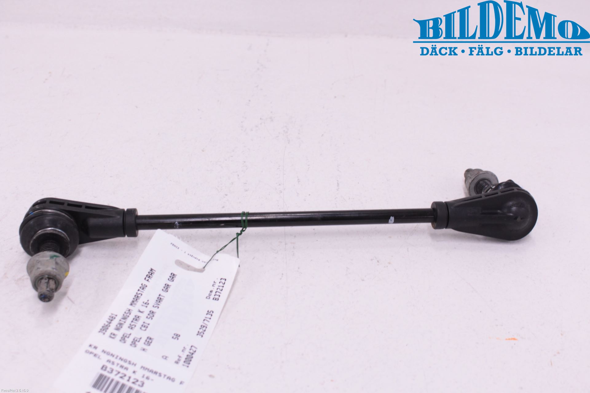 Opel ASTRA K 16-22 Krängningshämmarstag Fram