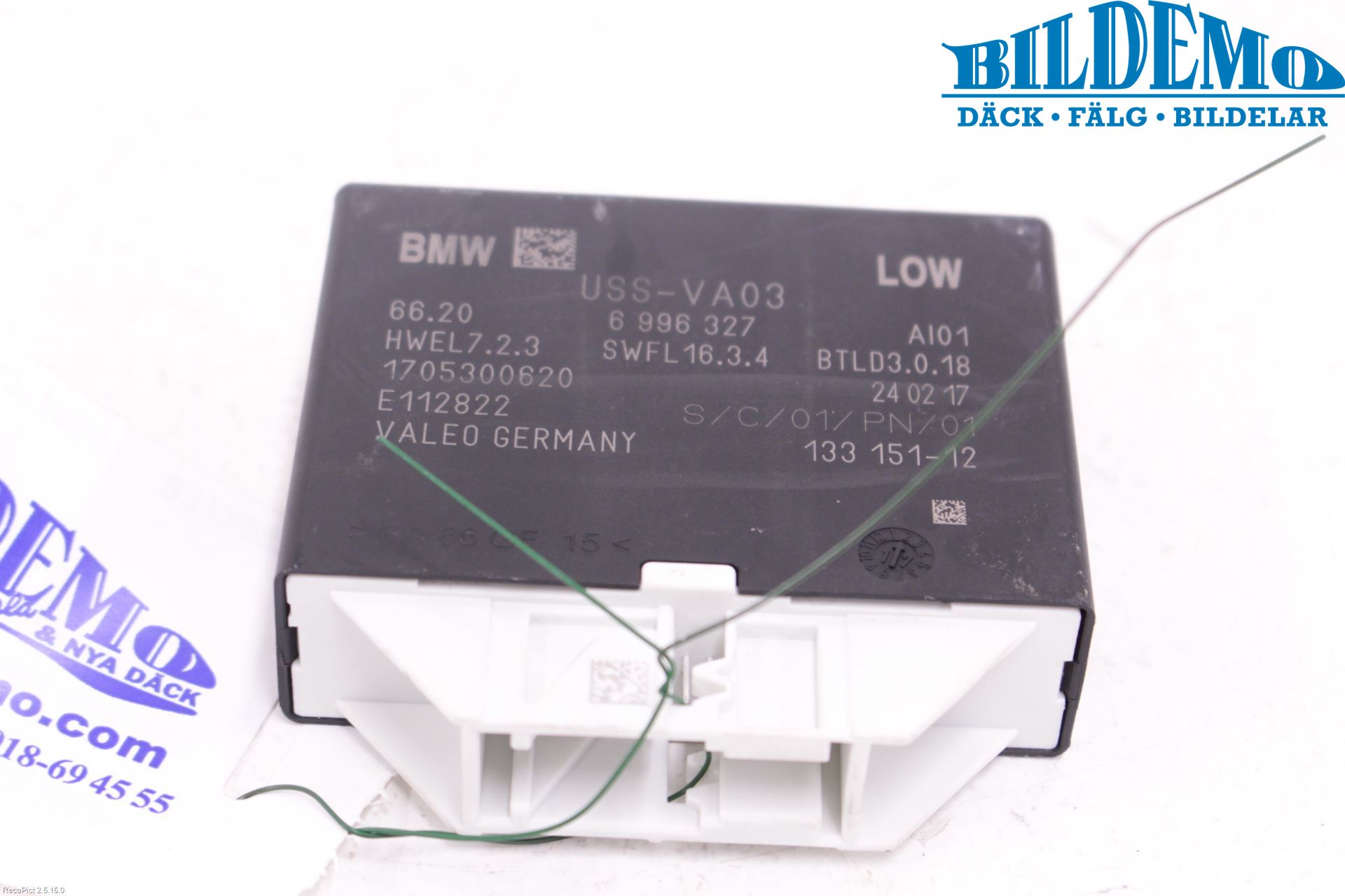 BMW 5 G30/G31/F90 17-23 Styrenhet Parkeringshjälp