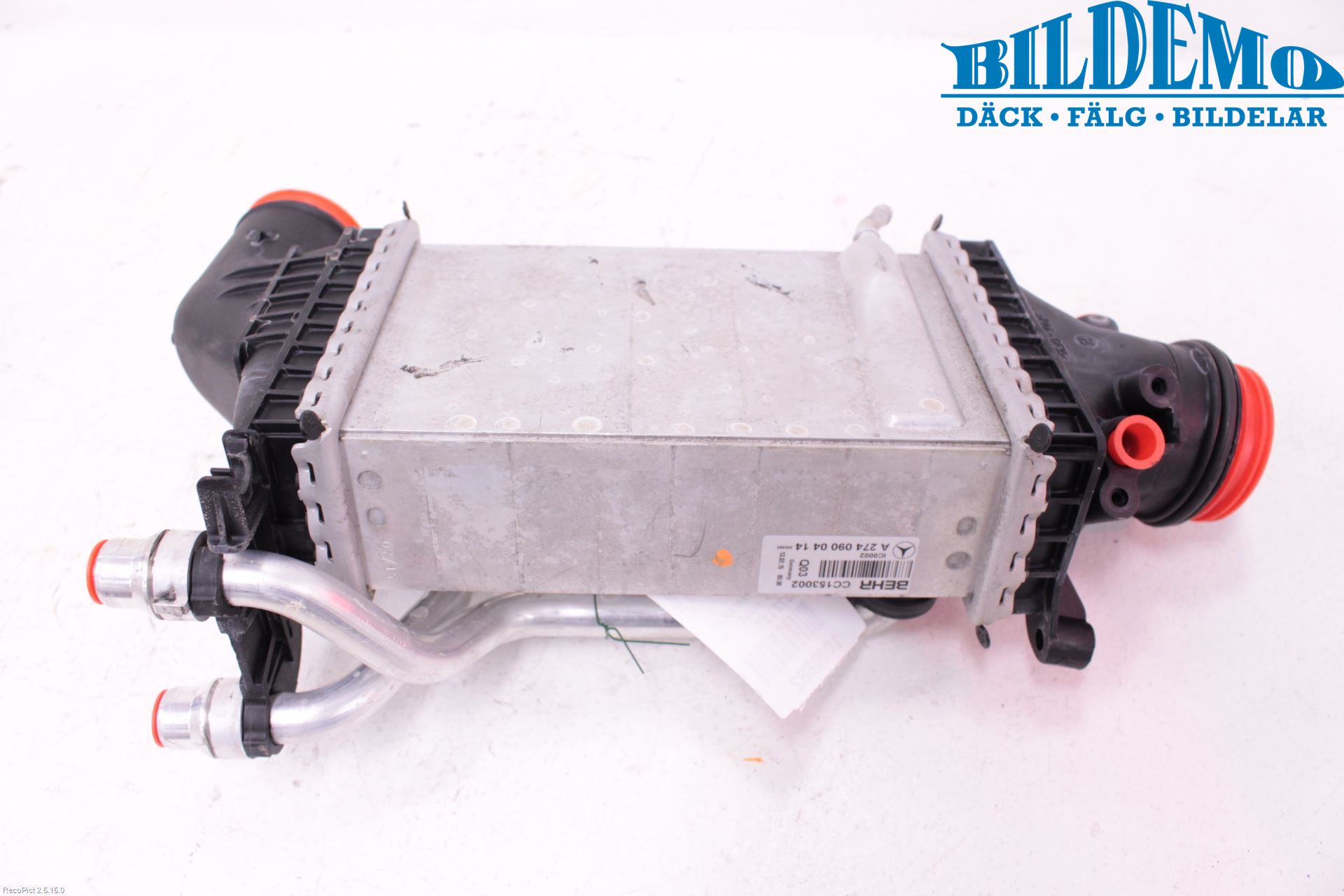 Mercedes-Benz MB E-KLASS (W212) 09-16 Laddluft-Intercooler Kyl