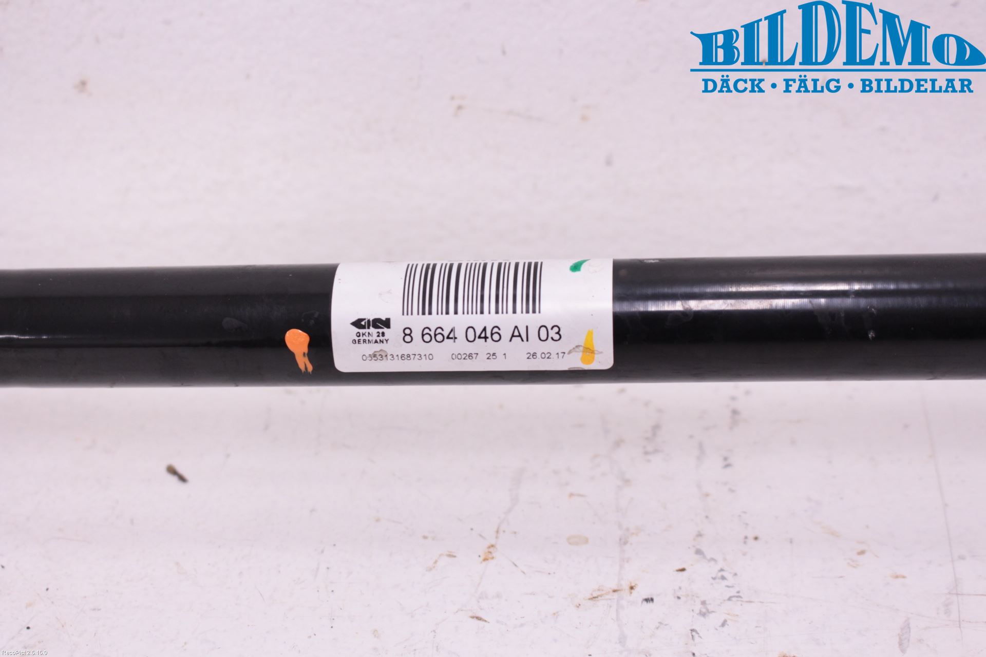 BMW 5 G30/G31/F90 17-23 Drivaxel Bak Höger