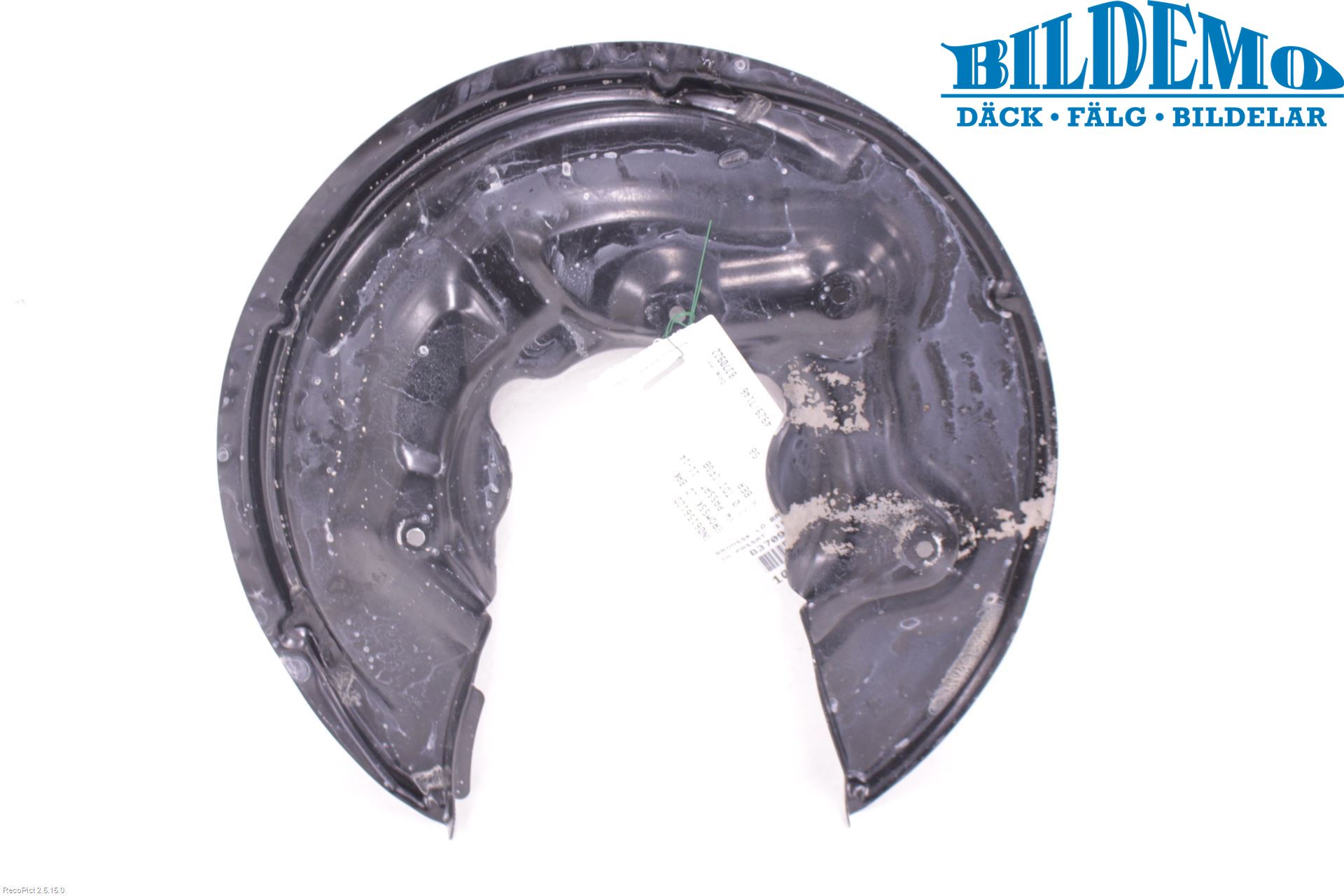 Volkswagen VW PASSAT 11-14 Bromssköld Bak