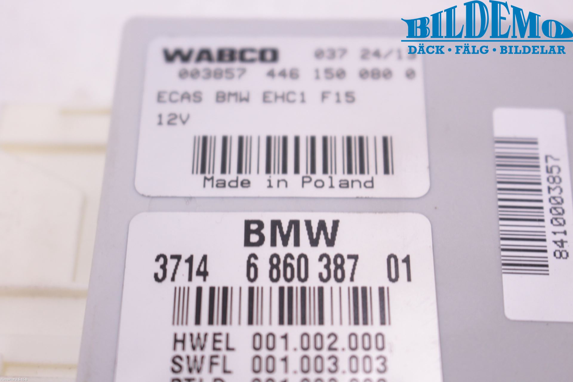 BMW X5 F15 13-18 Styrenhet Fjädring