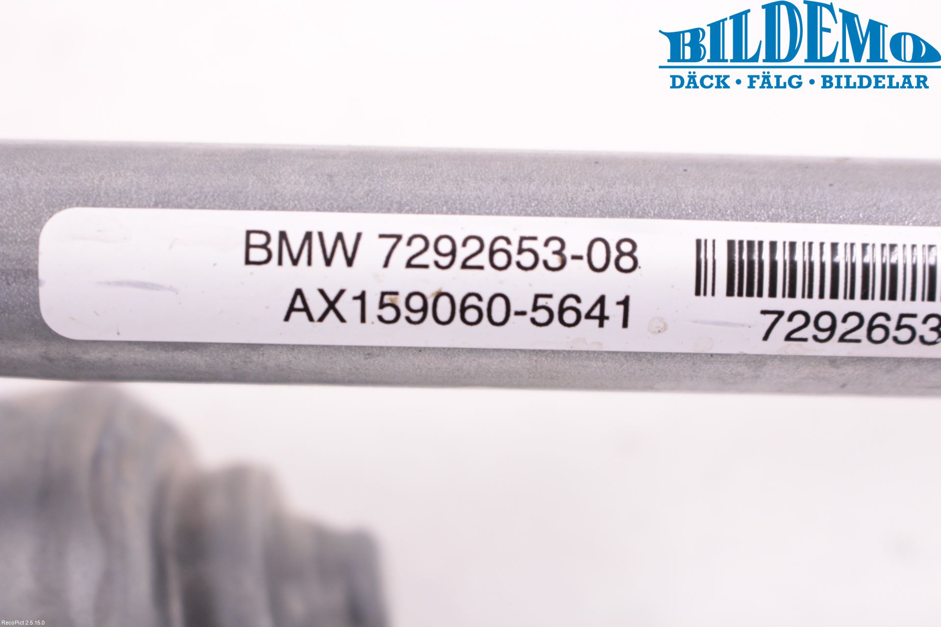 BMW X5 F15 13-18 Torkarmotor Vindruta