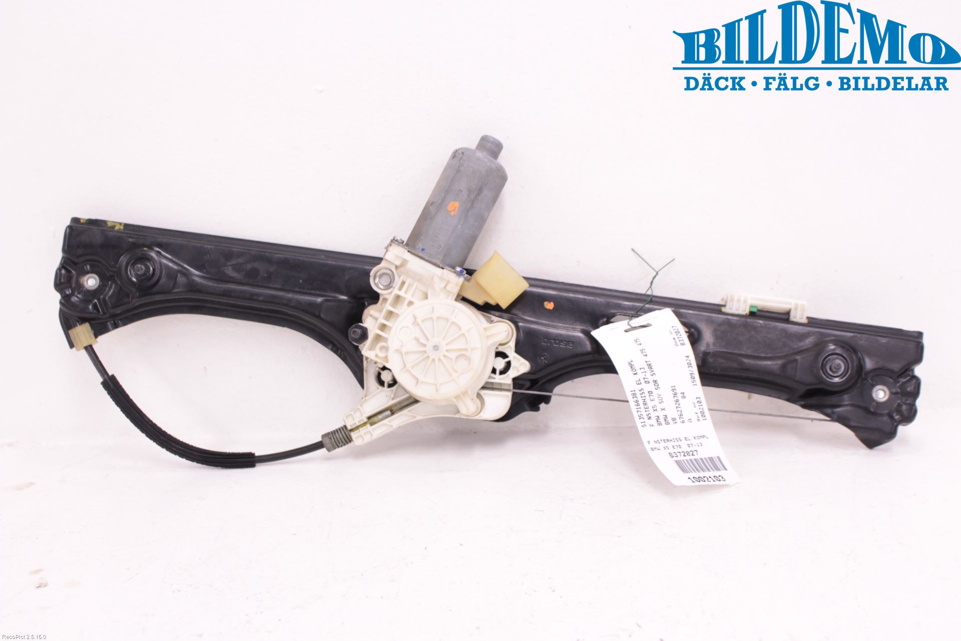 BMW X5 E70 07-13 Fönsterhiss El Kompl