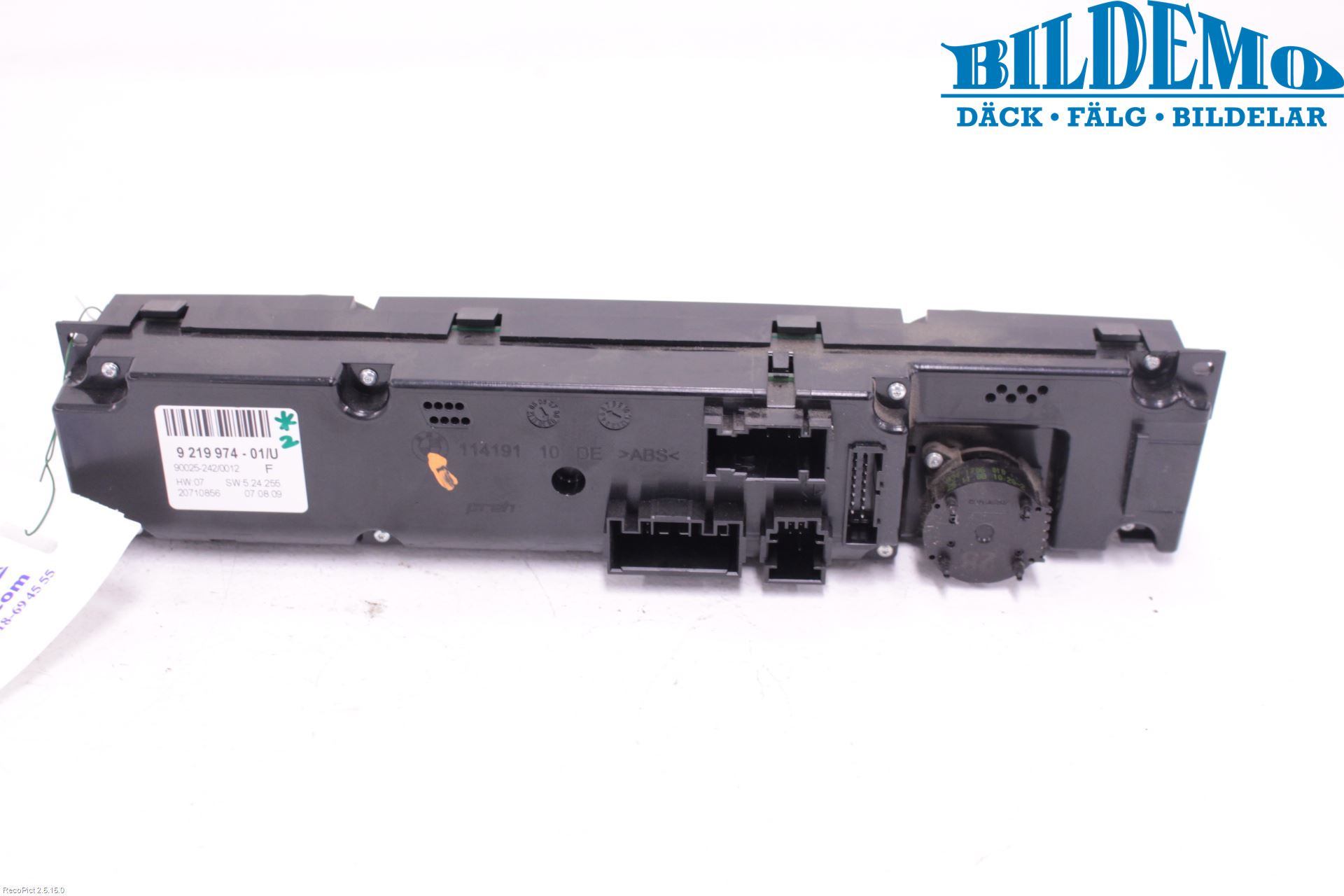 BMW X5 E70 07-13 Ac Styrenhet Ac Manöveren