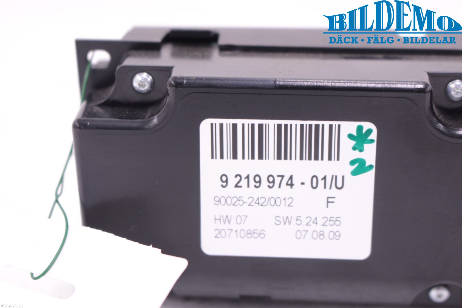 BMW X5 E70 07-13 Ac Styrenhet Ac Manöveren