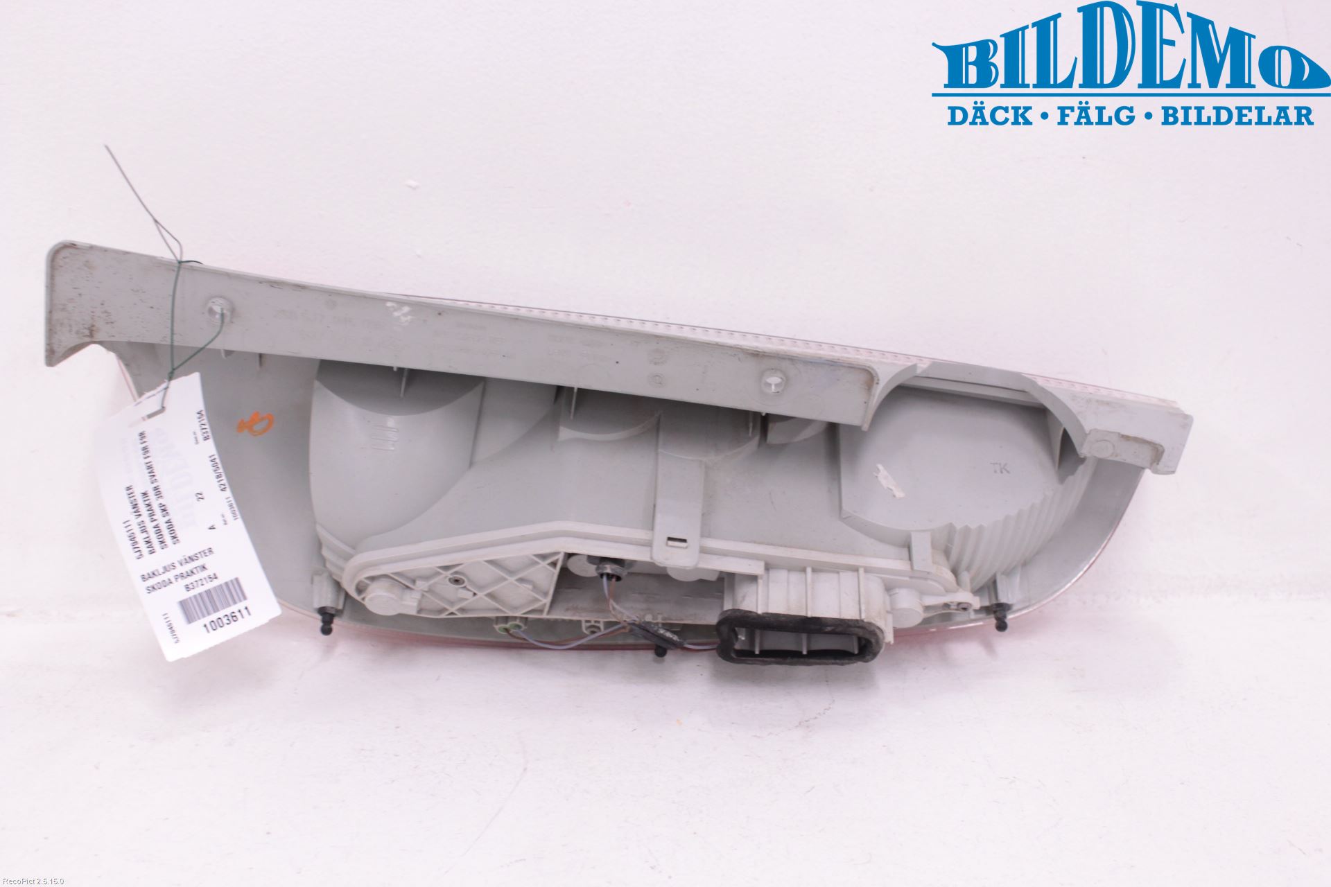 Skoda PRAKTIK Bakljus Vänster