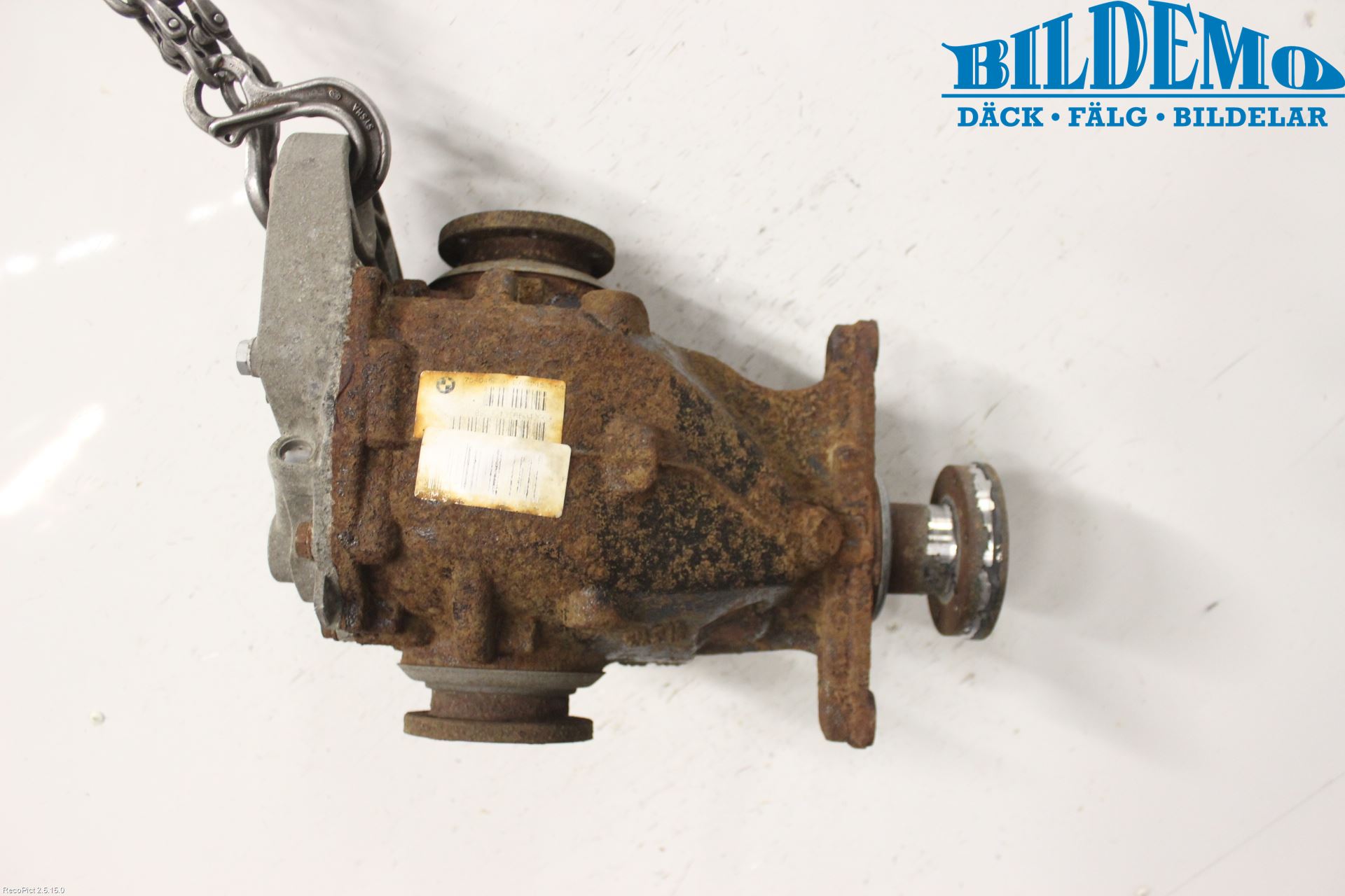 BMW 5 E60/61 Sed/Tou 02-10 Bakväxel-Diff