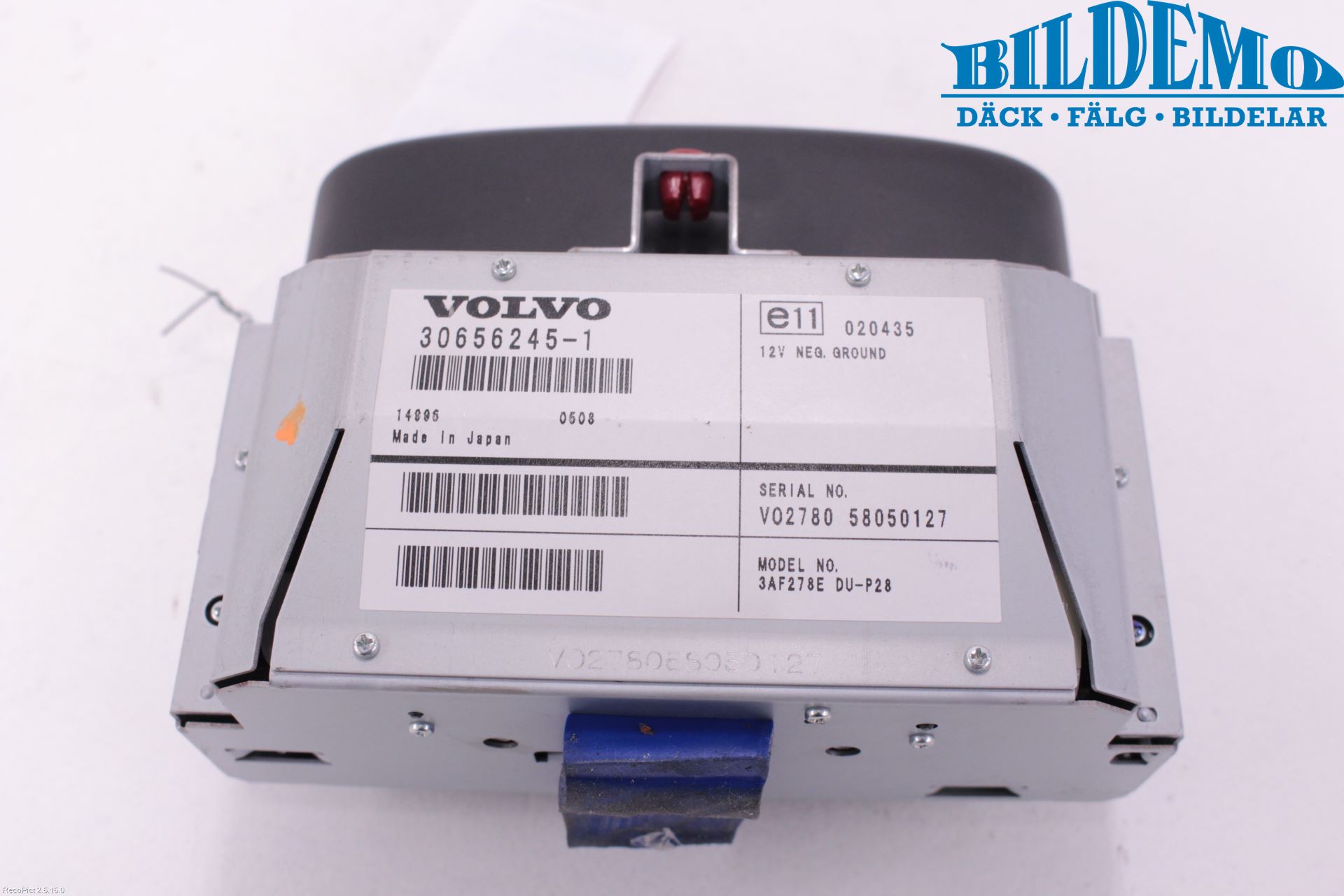 Volvo V70 05-08 Gps Navigator