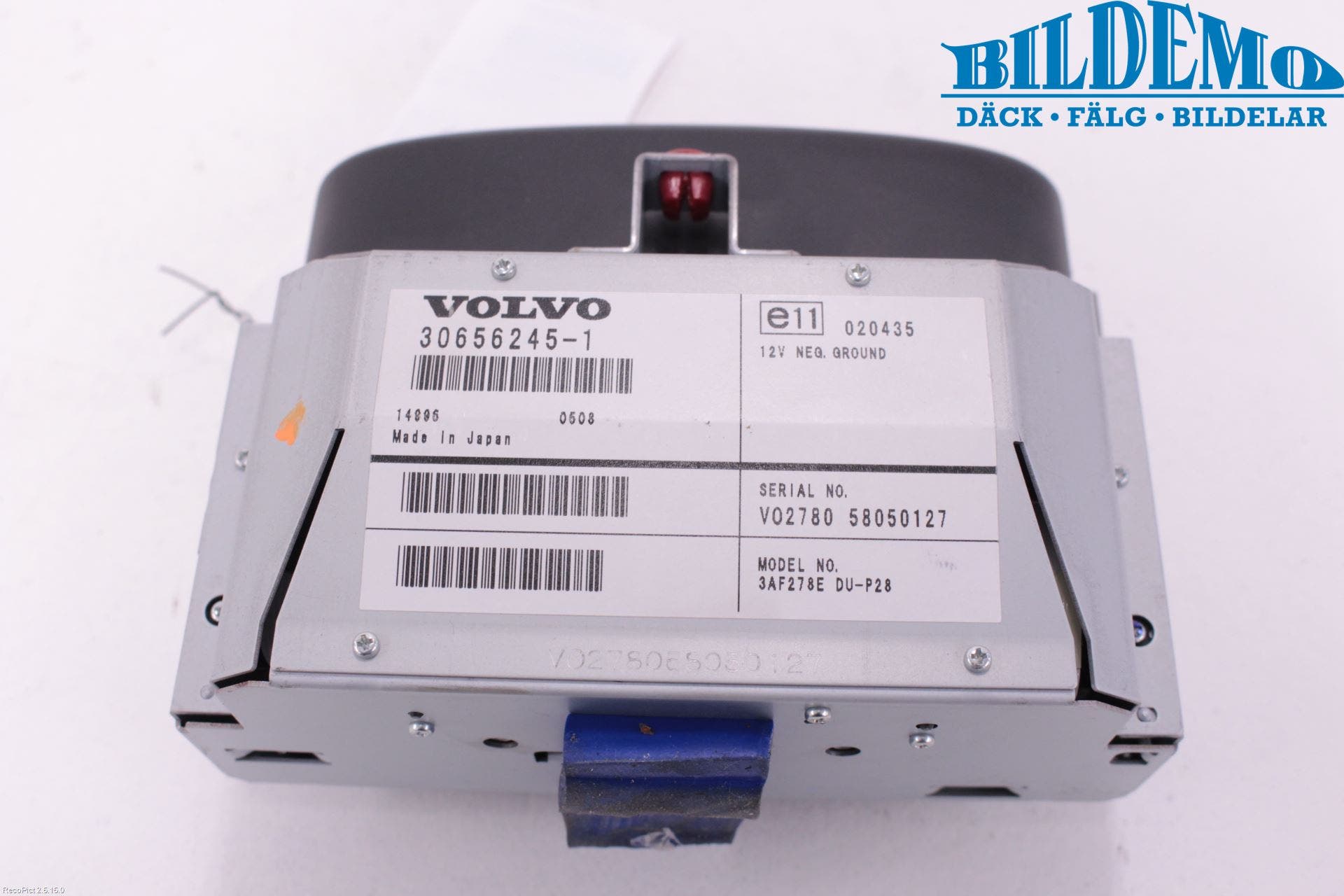 Volvo V70 05-08 Gps Navigator