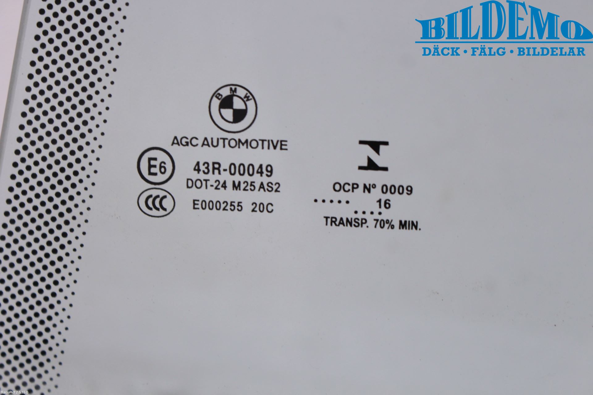 BMW 4 F36 Gran Coupé 14-20 Dörruta Bak Vänster