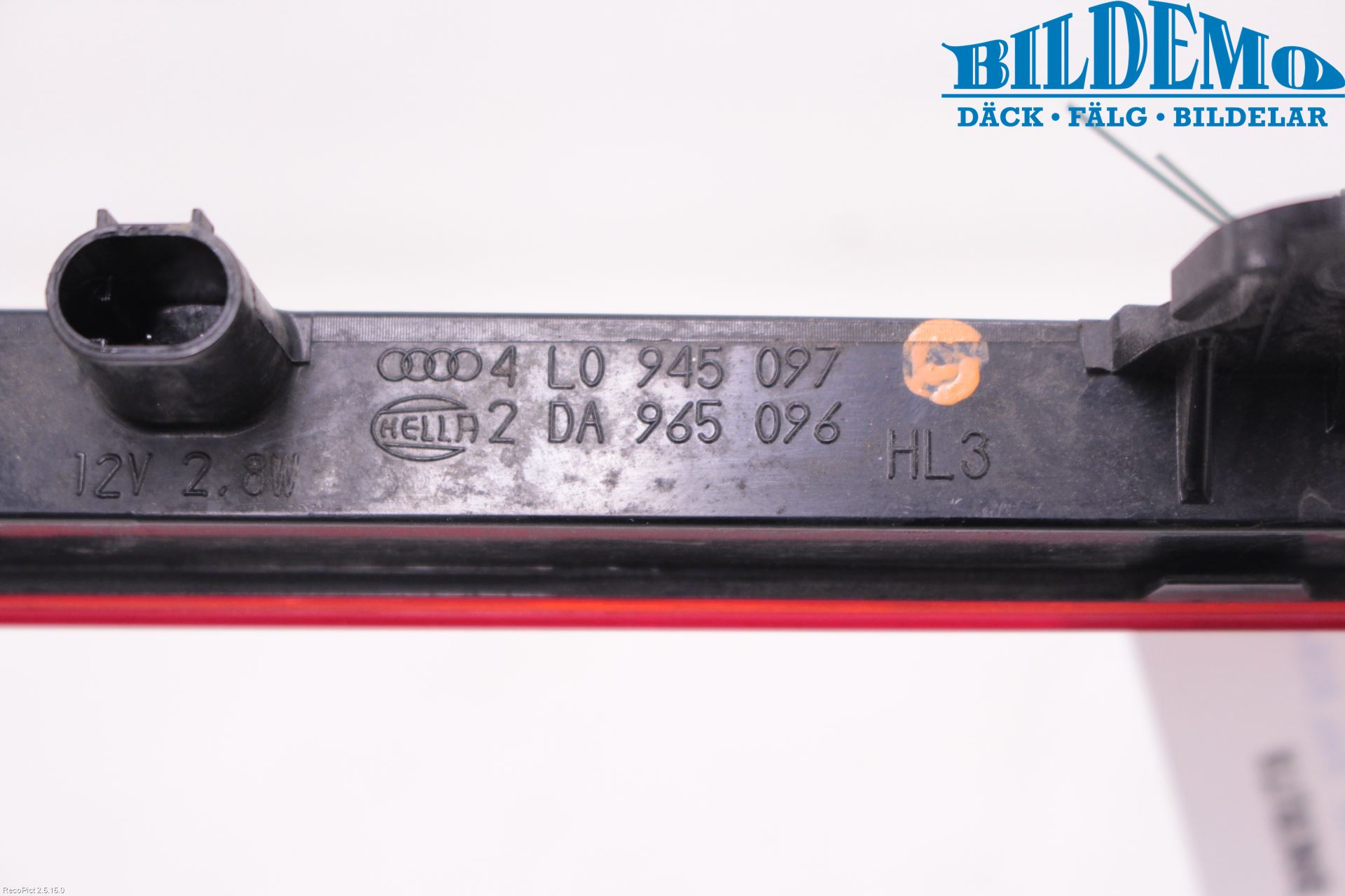 Audi Q7/SQ7 Bromsljus Bakruta