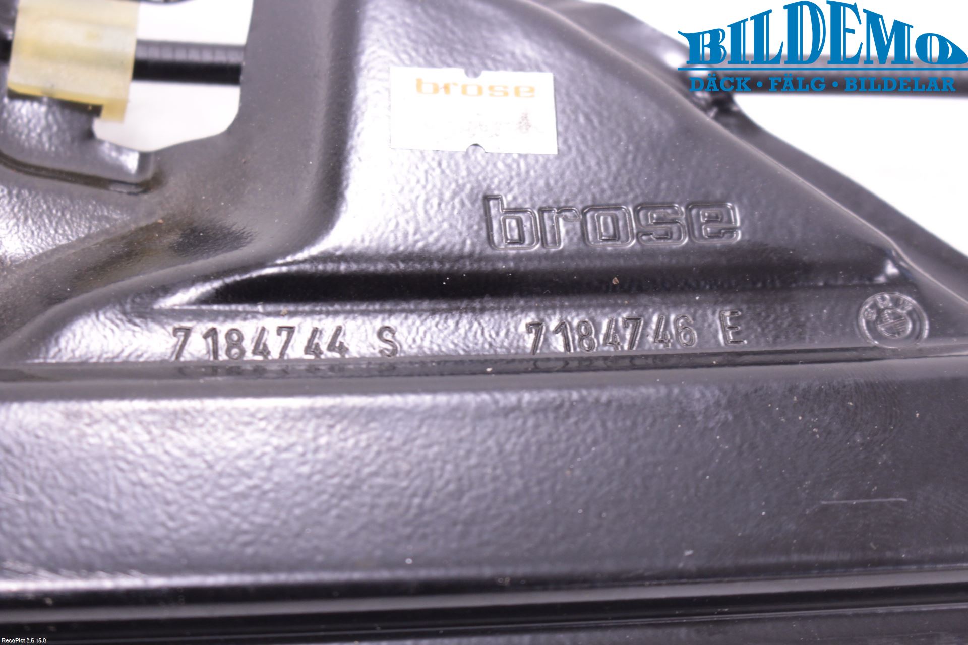 BMW 5 E60/61 Sed/Tou 02-10 Fönsterhiss El Kompl