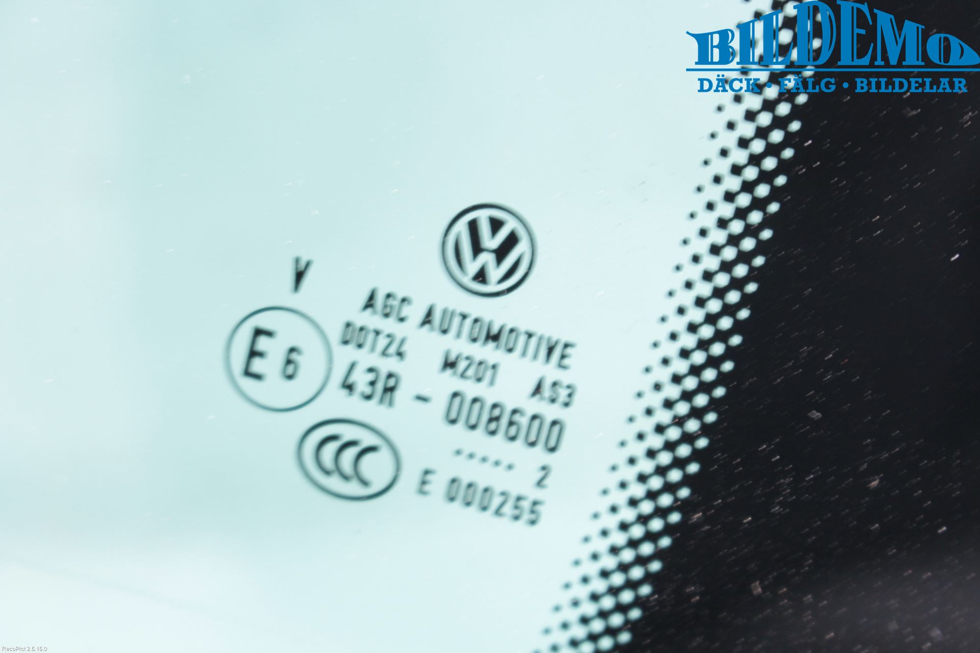 Volkswagen VW TIGUAN 07-16 Dörruta Bak Lilla Vä