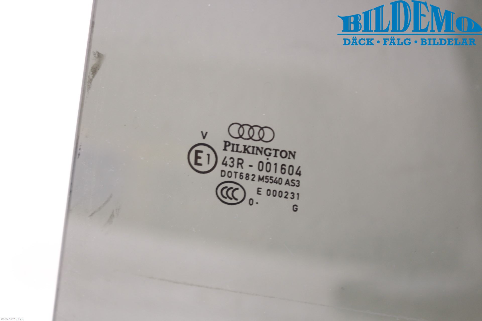 Audi Q7/SQ7 Dörruta Bak Vänster