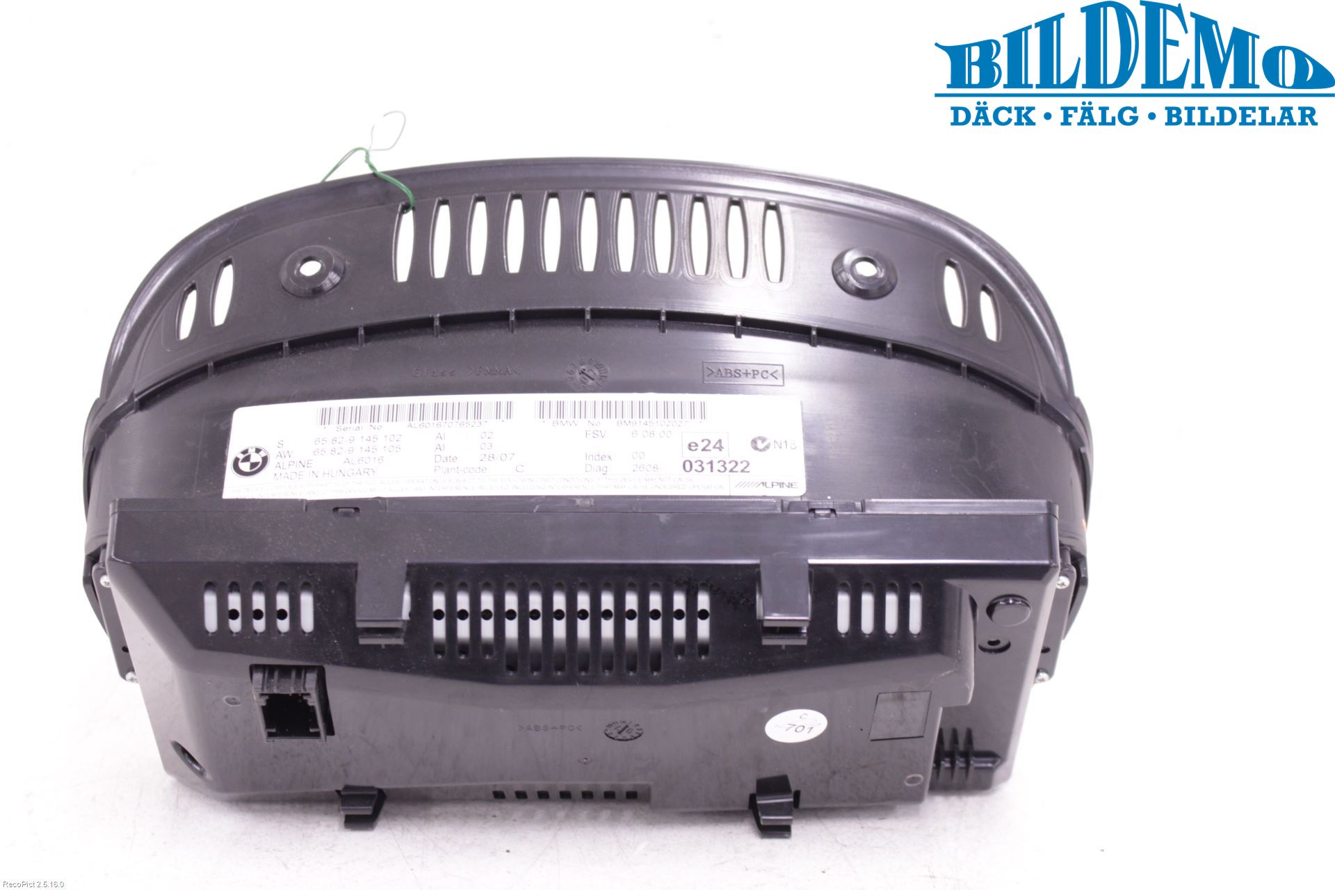 BMW 3 E90/91 SED/TOU 05-12 Färddator