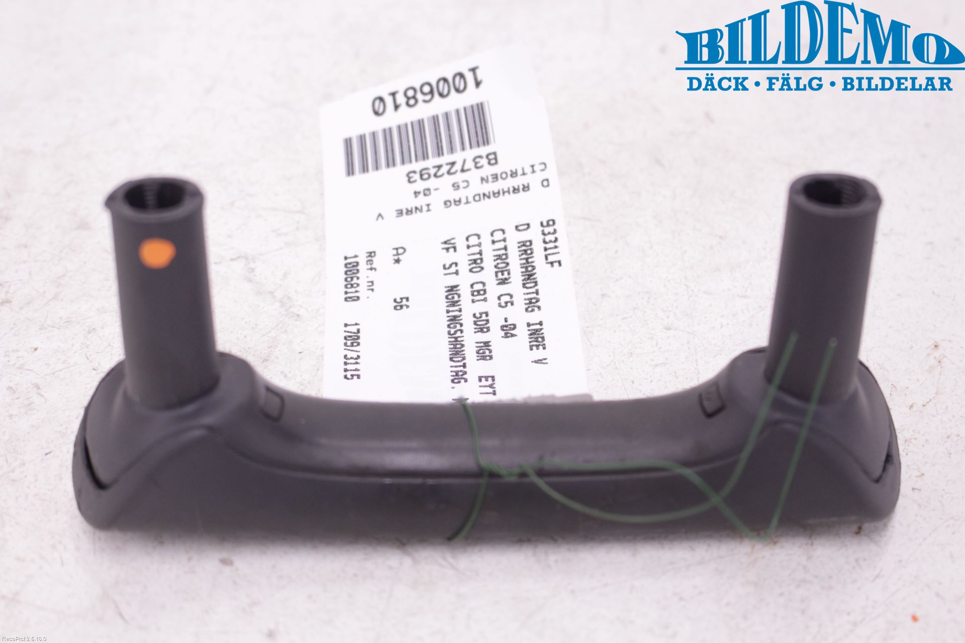 Citroen C5 -04 Dörrhandtag Inre Vä