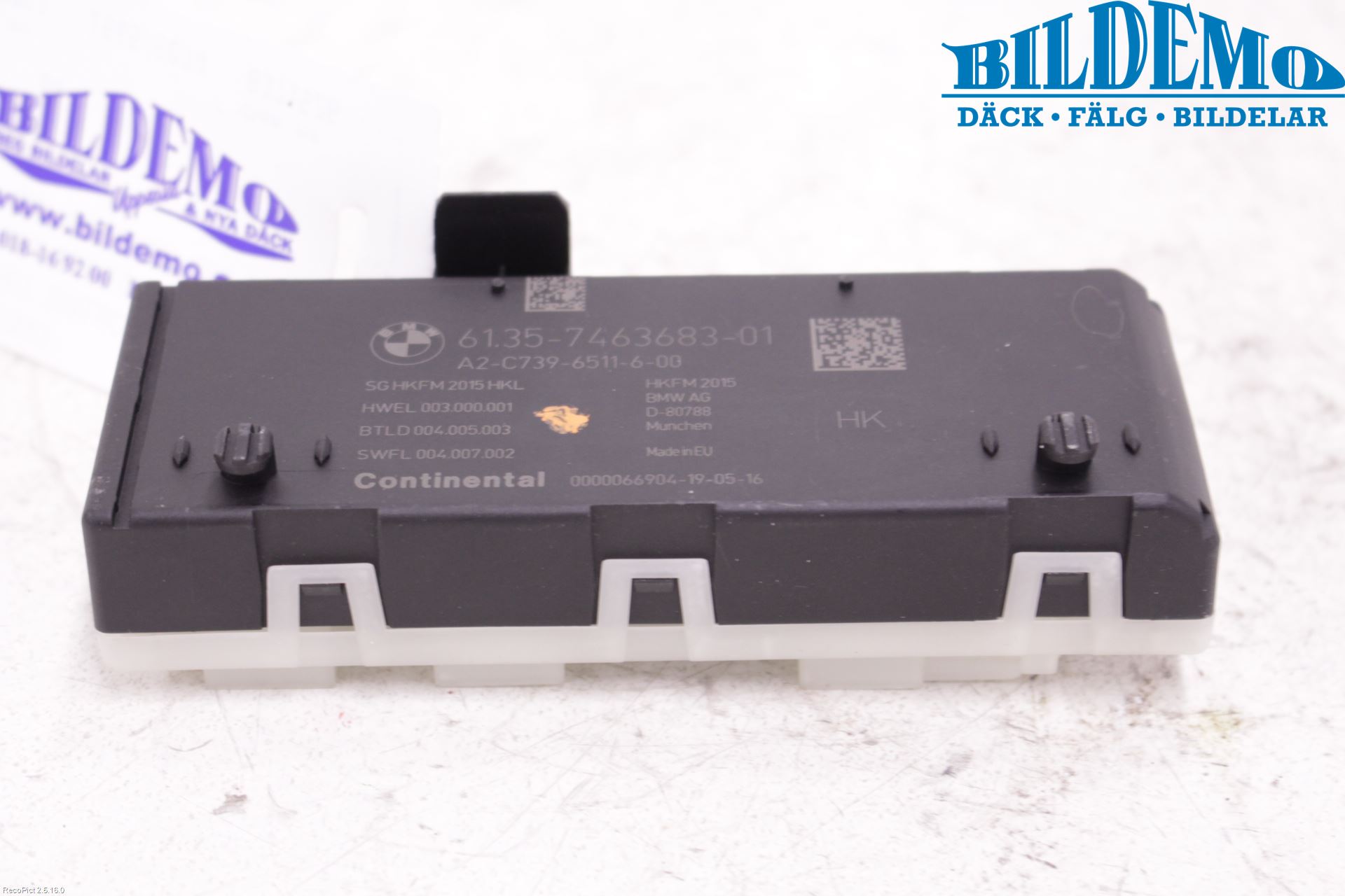 BMW 7 G11/G12 15-22 Styrenhet Baklucka