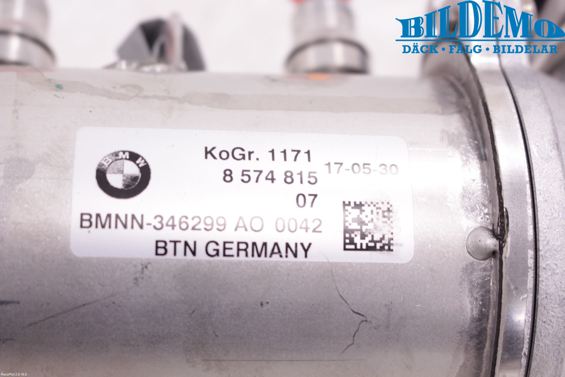 BMW 5 G30/G31/F90 17-23 Avgaskylare