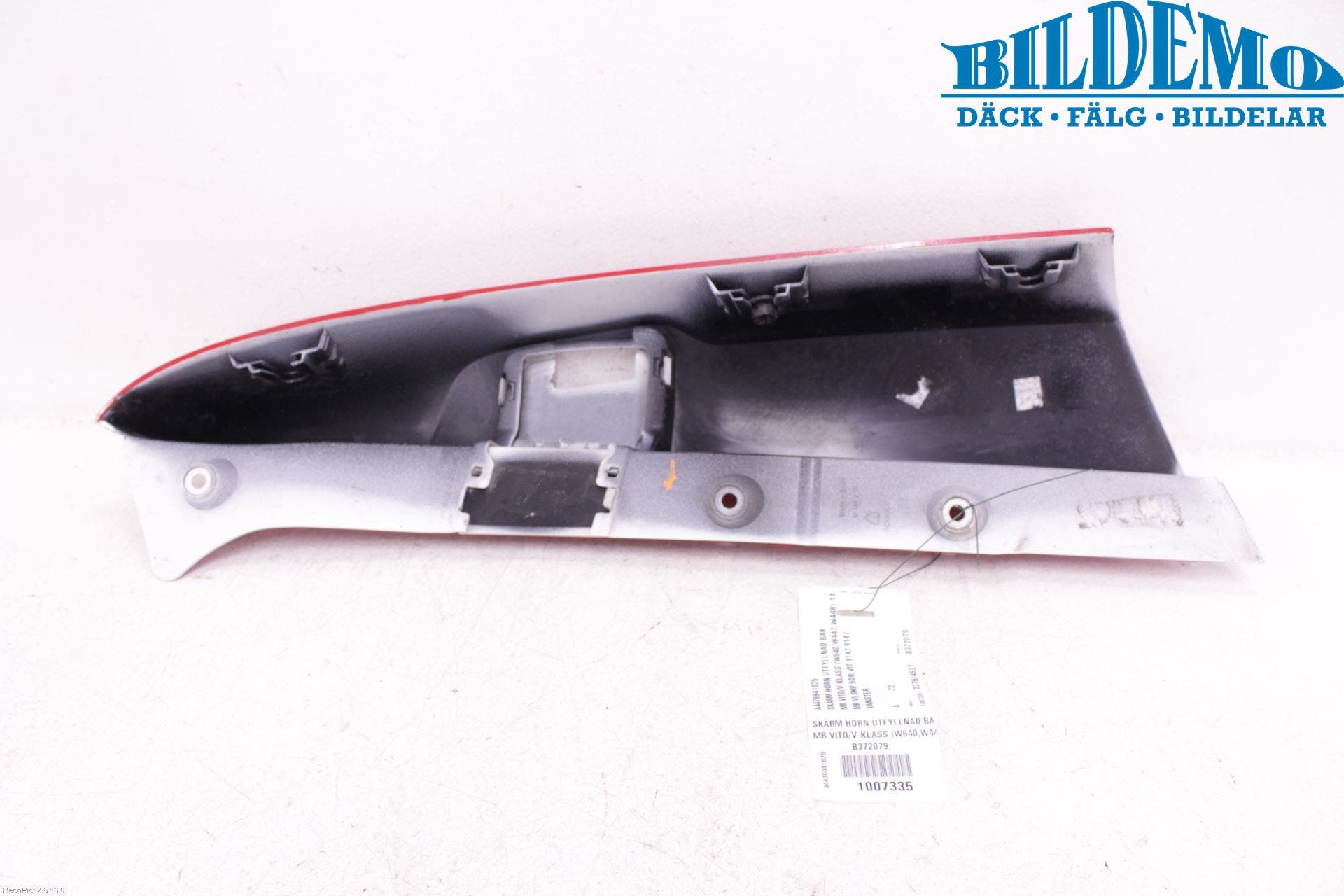 Mercedes-Benz MB VITO/V-KLASS (W640,W447,W448) 14- Skärm Hörn Utfyllnad Bak
